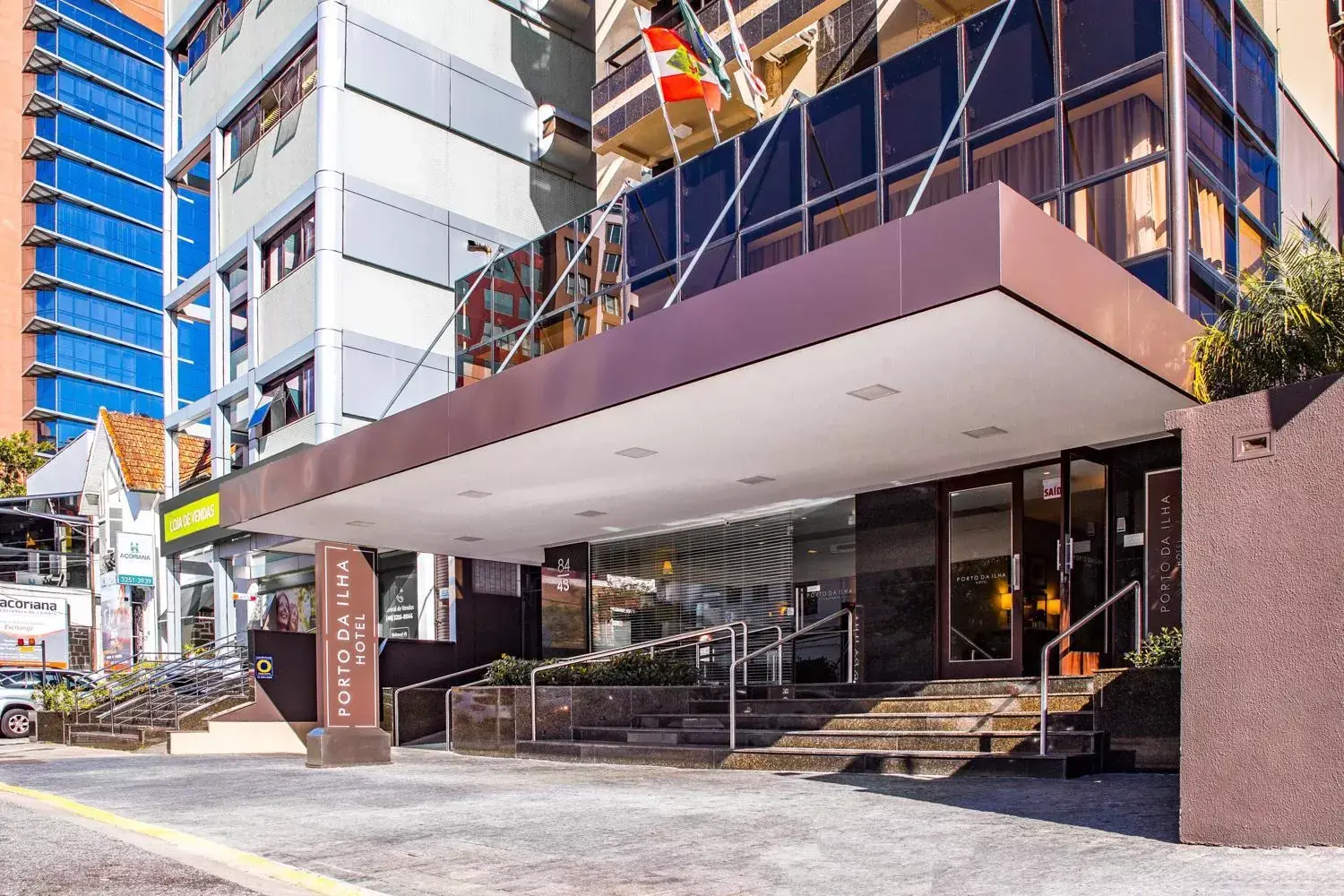 Facade/entrance in Porto da Ilha Hotel