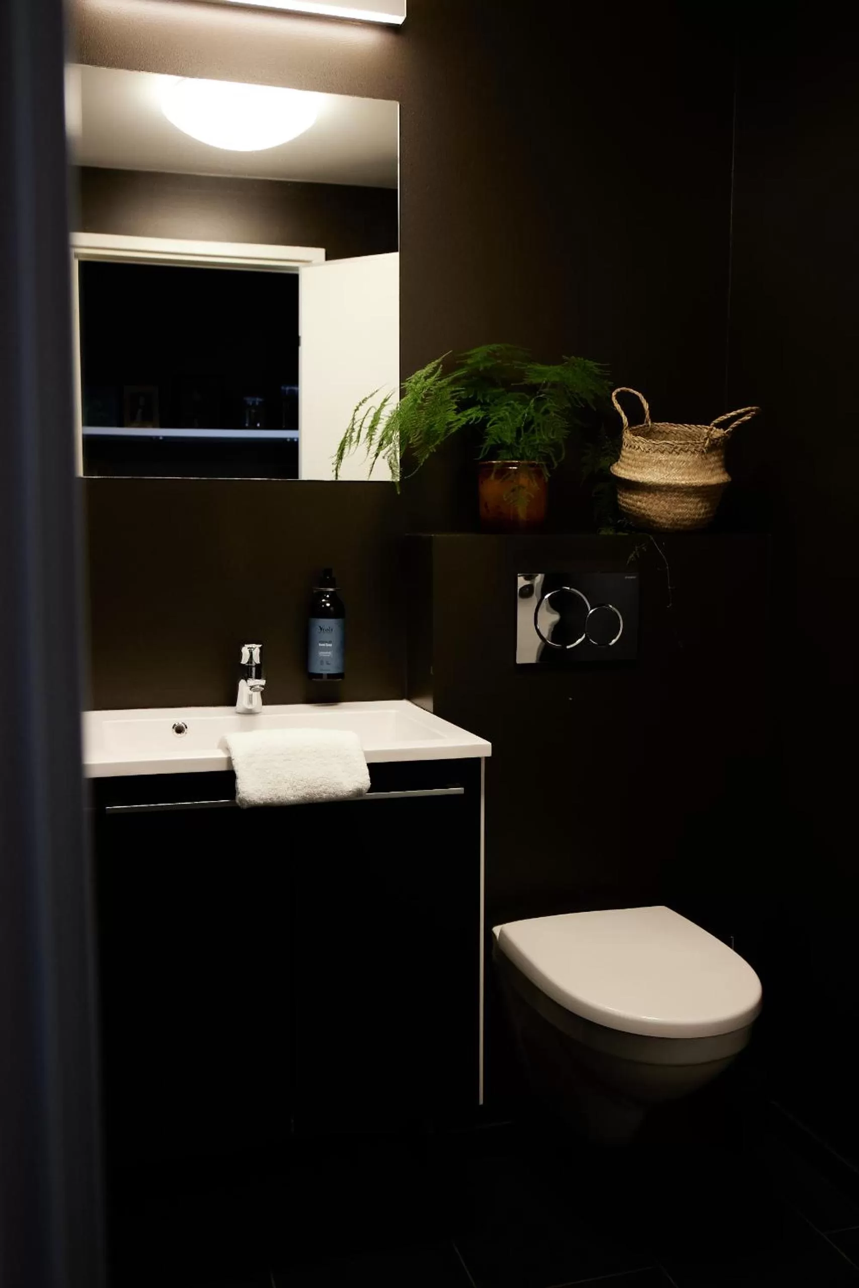 Toilet in Langhoff & Juul Boutique Hotel og Restaurant