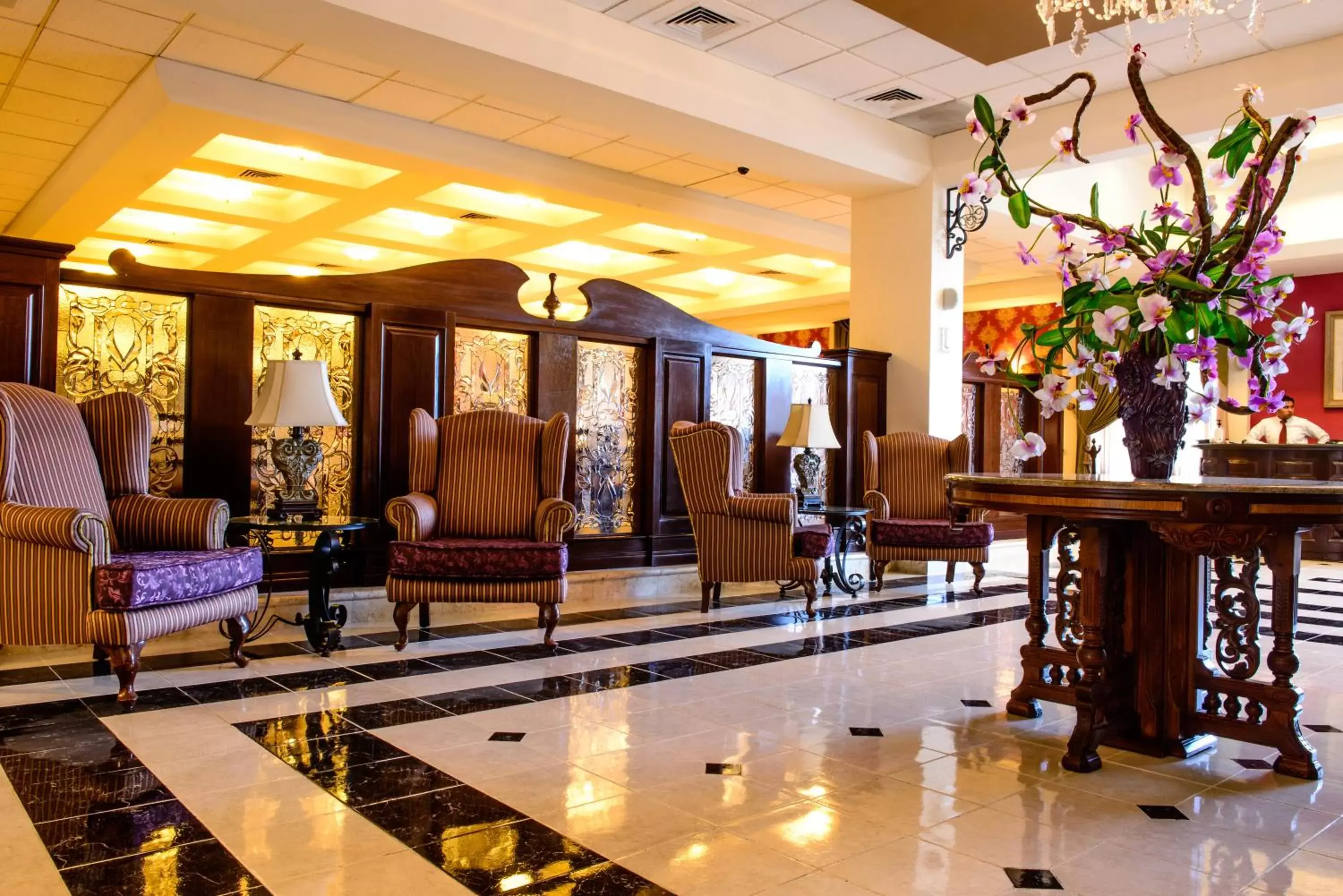 Lobby or reception, Lobby/Reception in Hotel Plaza Campeche