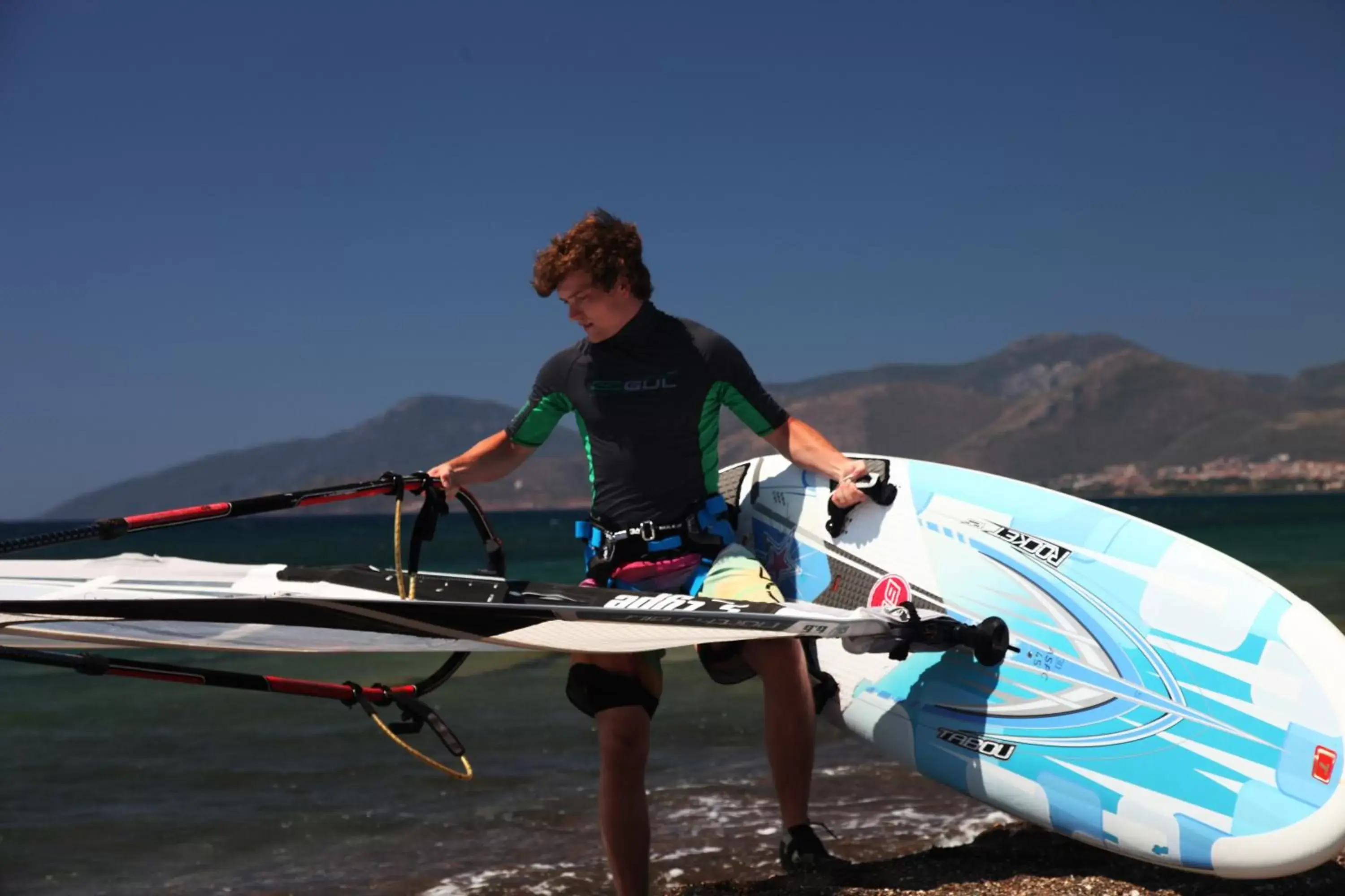 Windsurfing in Flow Datca Surf & Beach Hotel