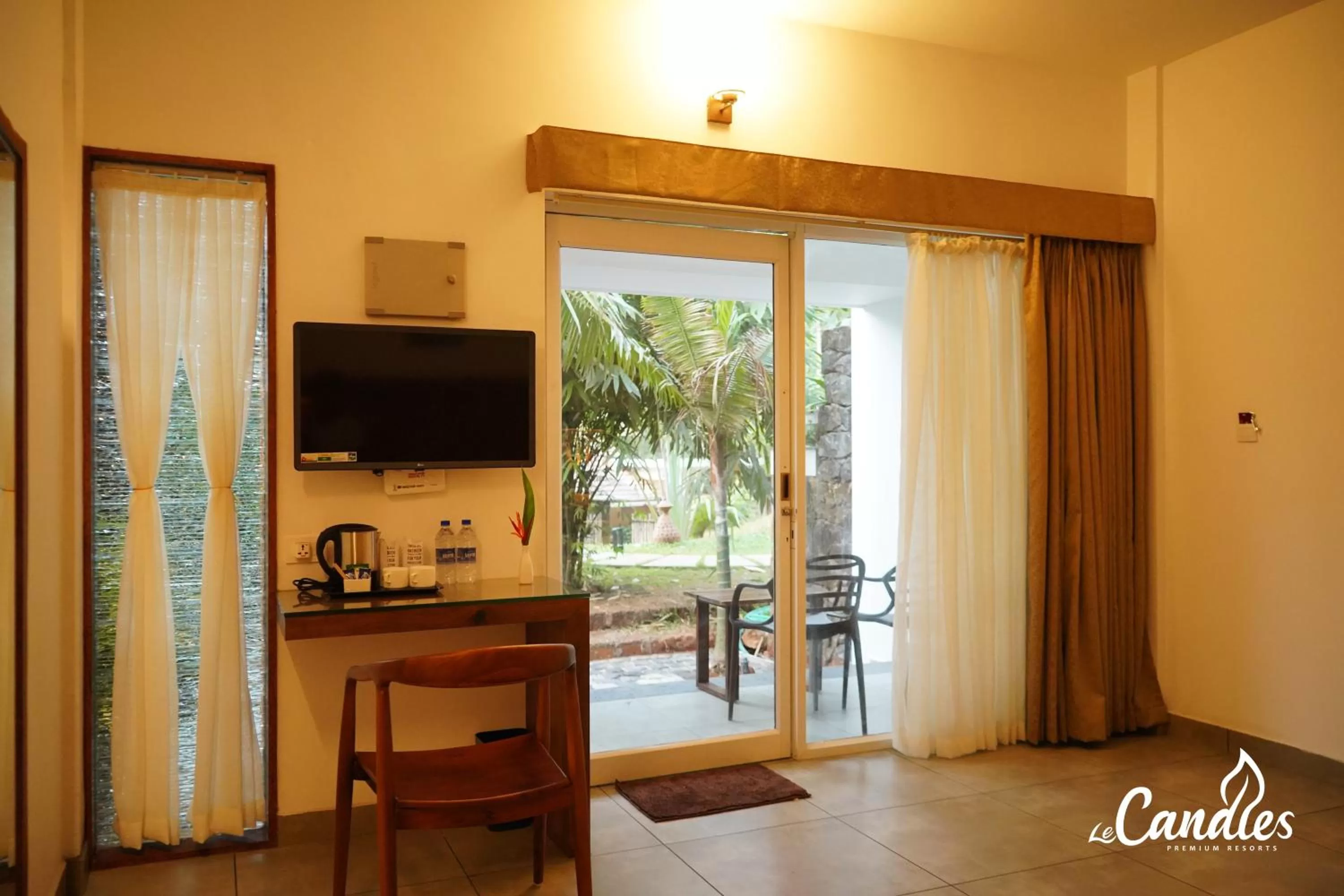 Living room in Le Candles Resort