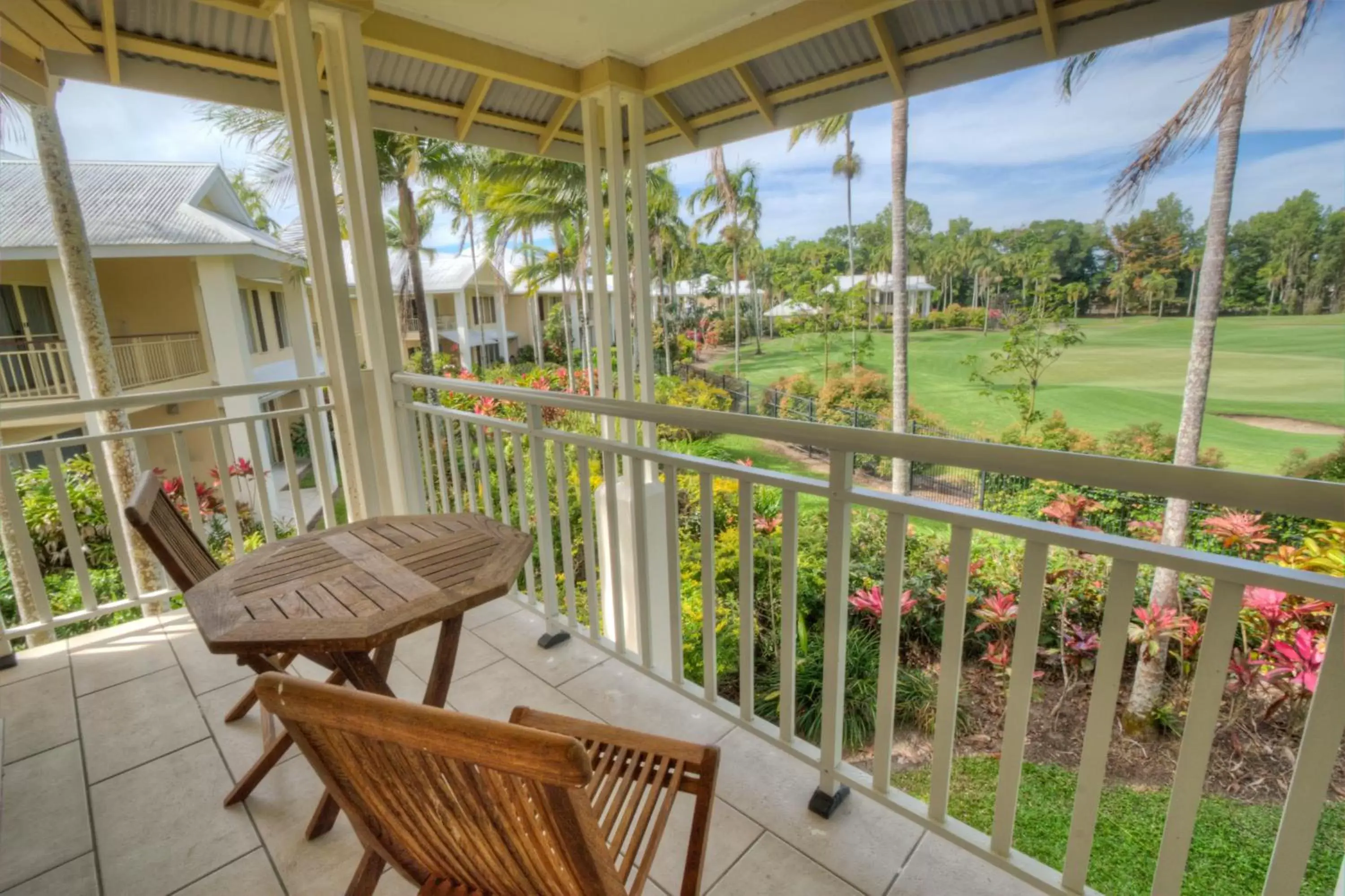 View (from property/room), Balcony/Terrace in Paradise Links Resort Port Douglas