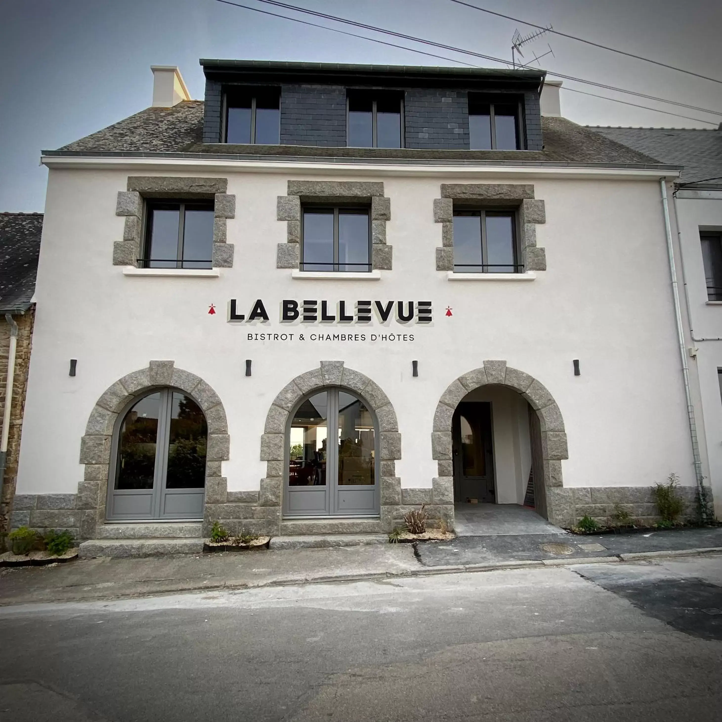 Property Building in La Bellevue Bistrot et Chambres d'Hotes