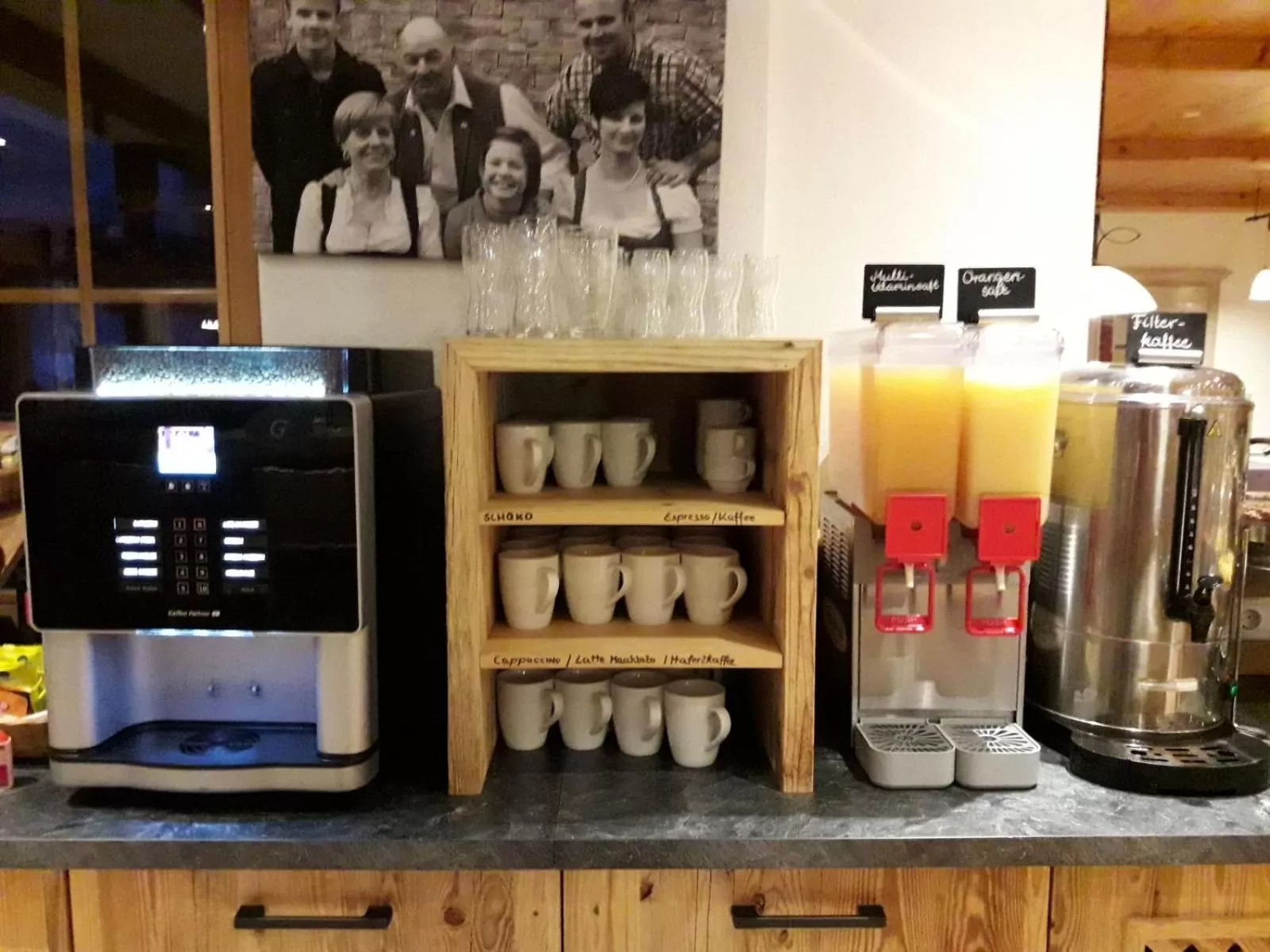 Breakfast in Hotel Aschauer Hof z'Fritzn