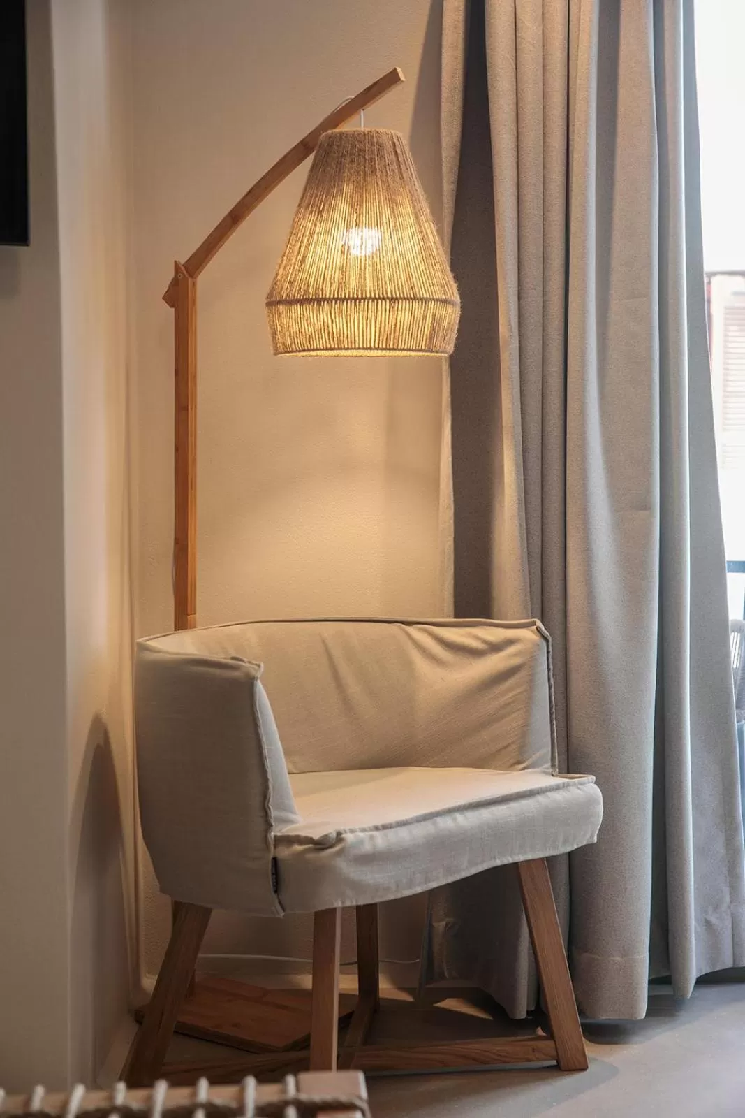 Decorative detail, Seating Area in Makava Suites Naxos