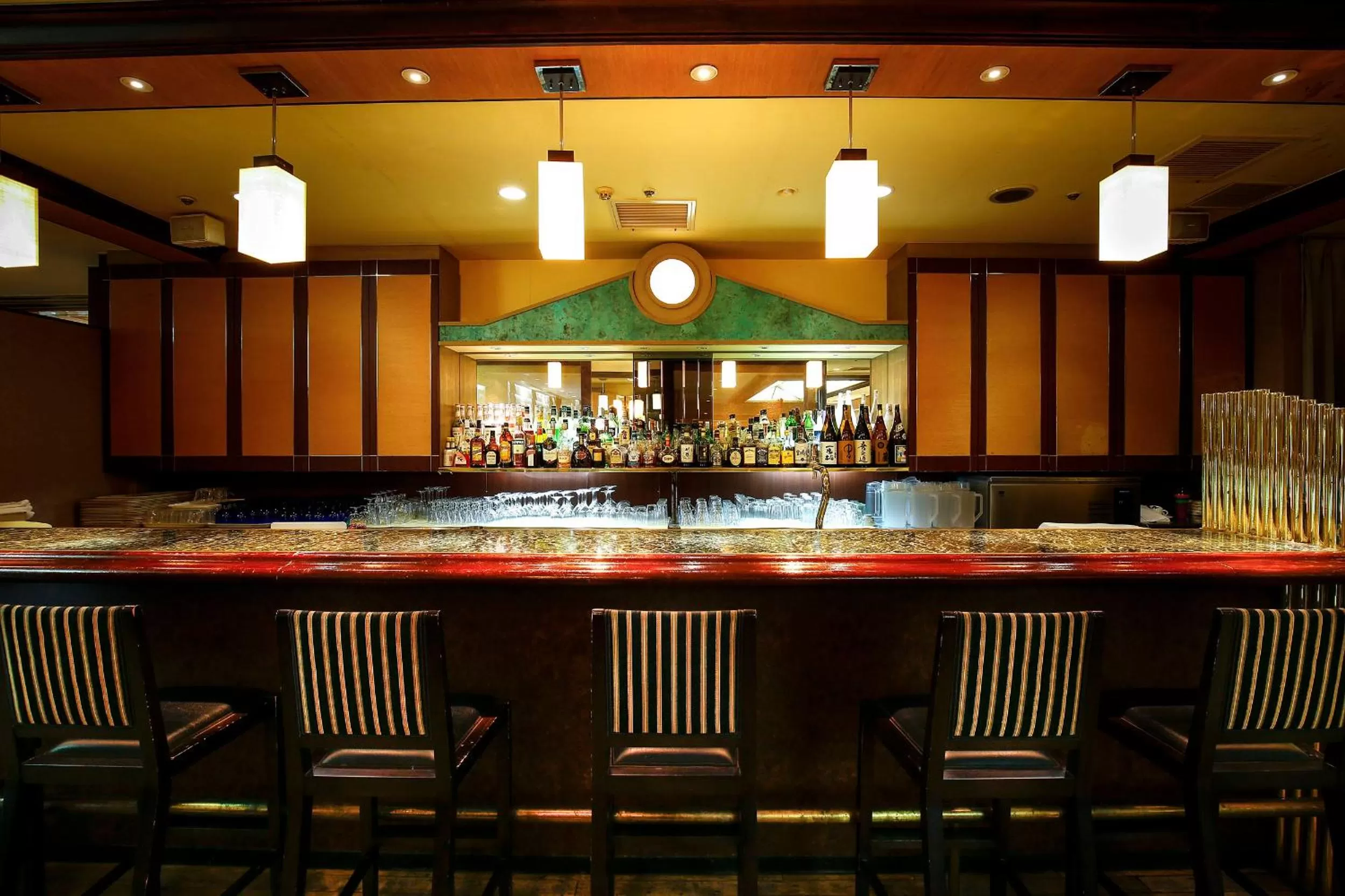 Decorative detail in New Otani Inn Tokyo