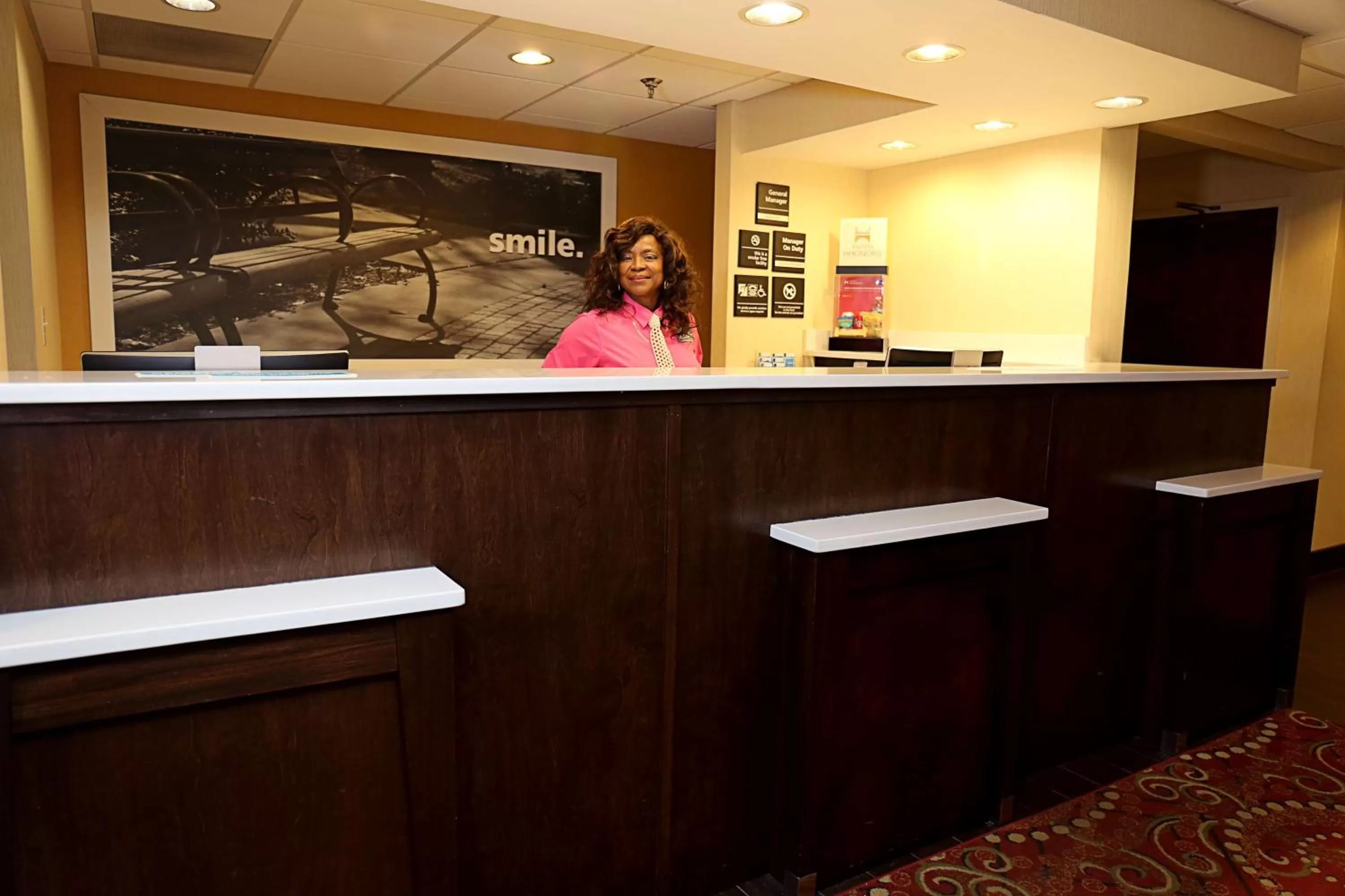 Lobby or reception in Hampton Inn Sumter