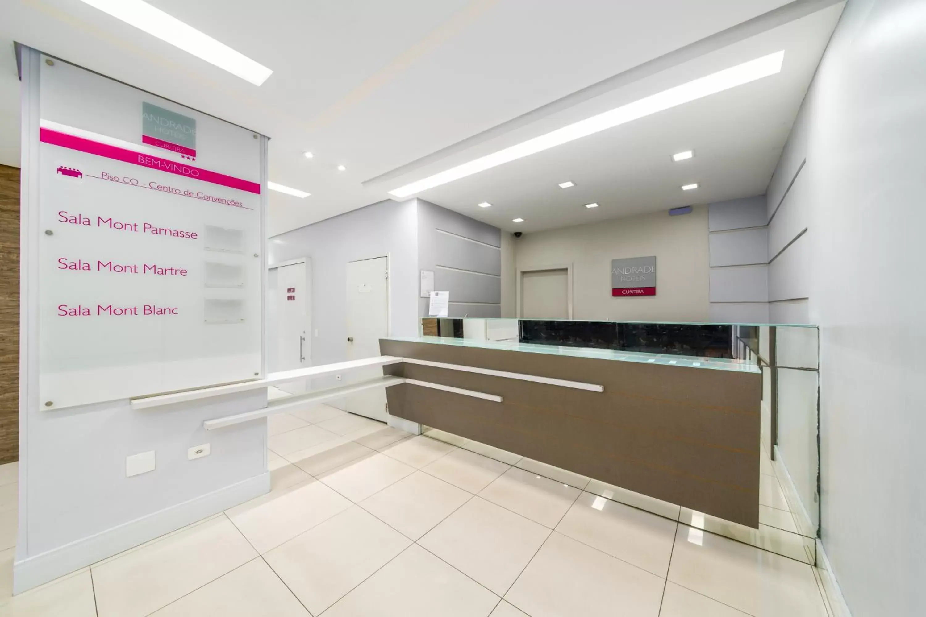 Lobby or reception in Rede Andrade Vernon Lobby or reception in Rede Andrade Vernon