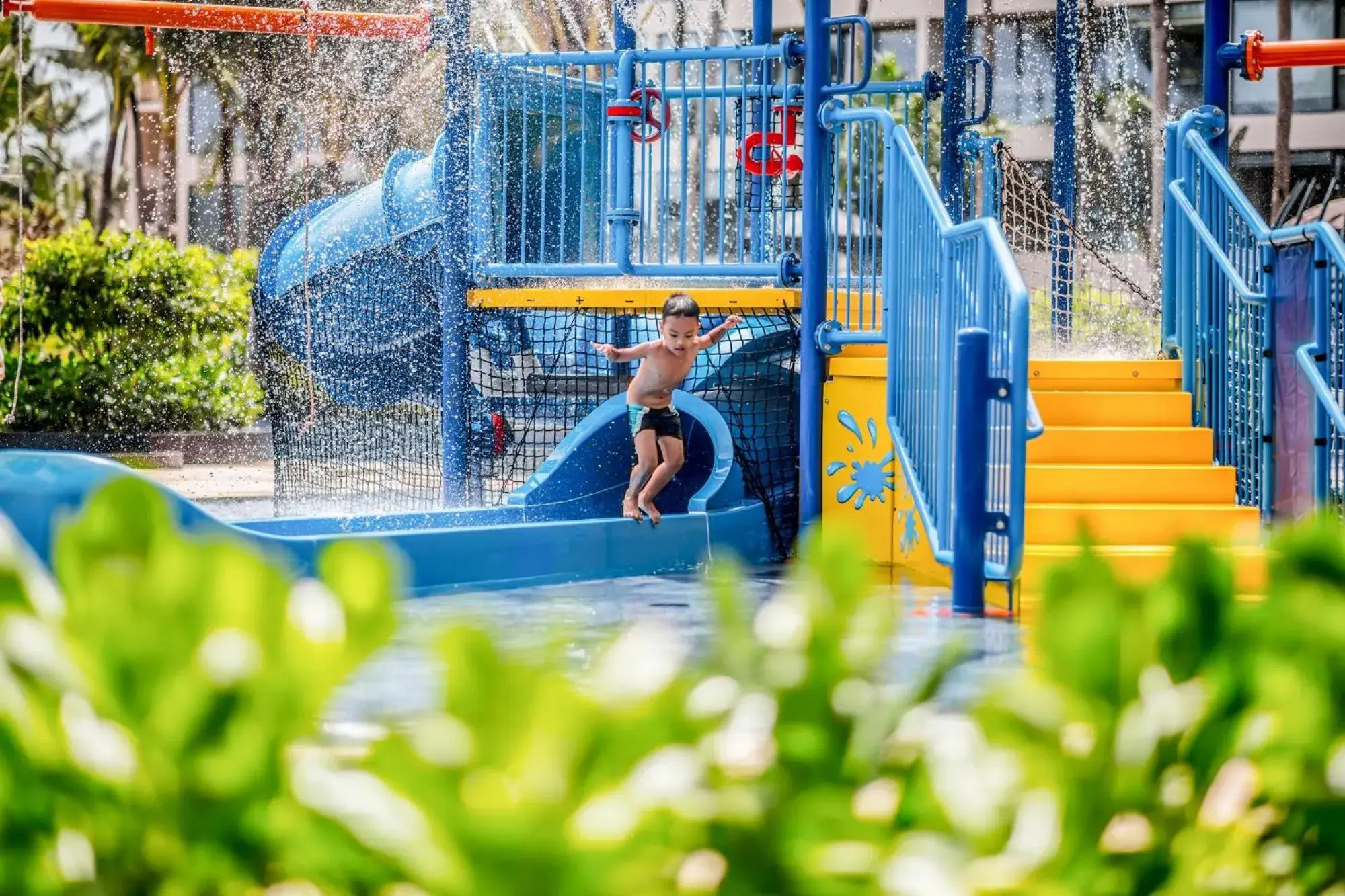 Children play ground, Water Park in InterContinental Phu Quoc Long Beach Resort, an IHG Hotel