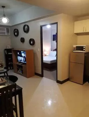 TV/Entertainment Center in Cubao ManhattanHeights Unit 23D Tower C, 1 BR