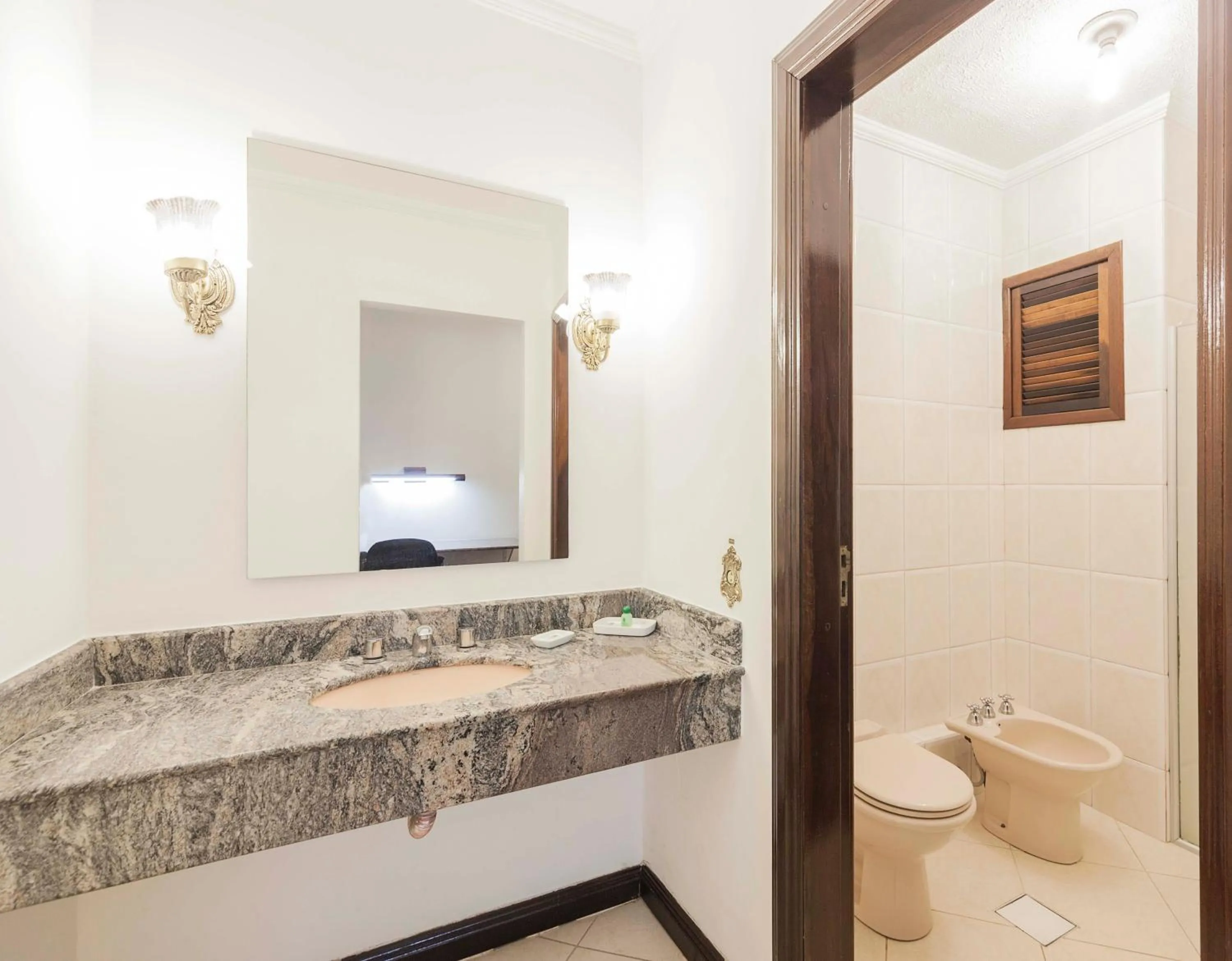 Bathroom in Hotel Tannenhof