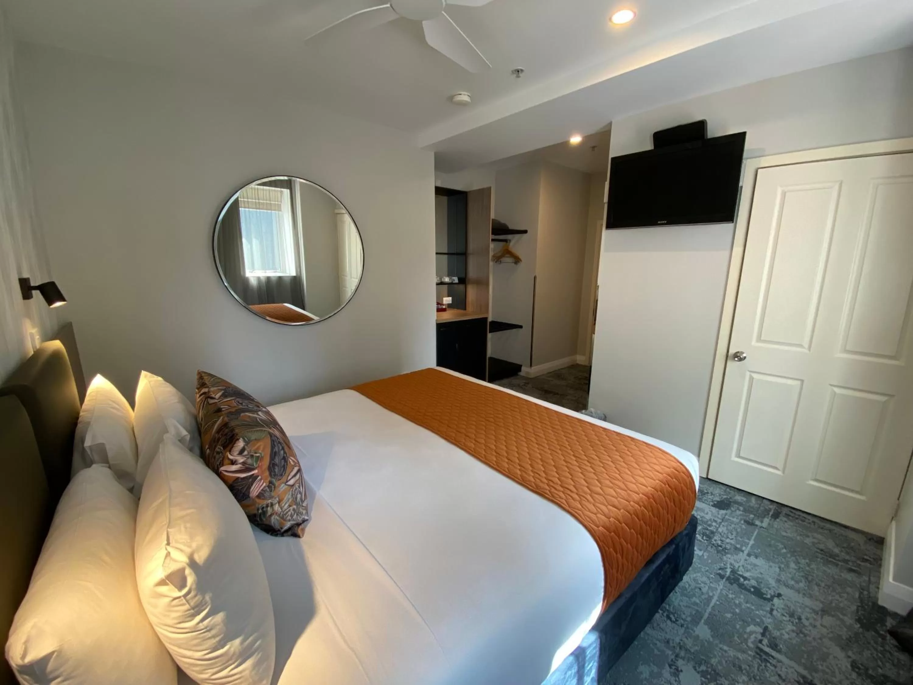 Bed in Trinity Hotel