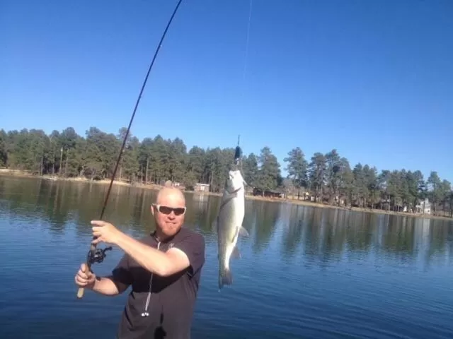 Fishing in Rainbows End Fishing Resort