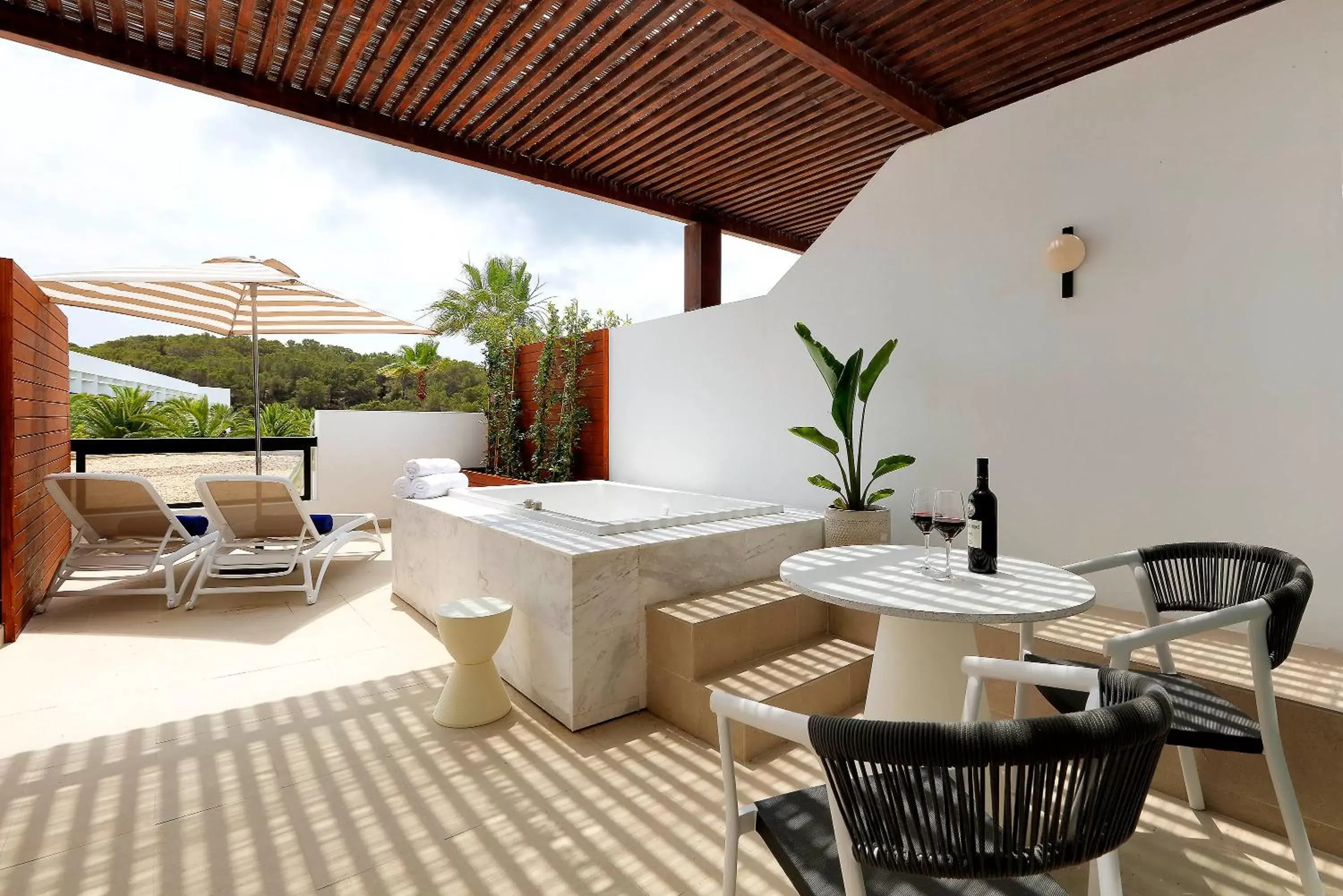 Balcony/Terrace in Grand Palladium Palace Ibiza Resort & Spa- All Inclusive
