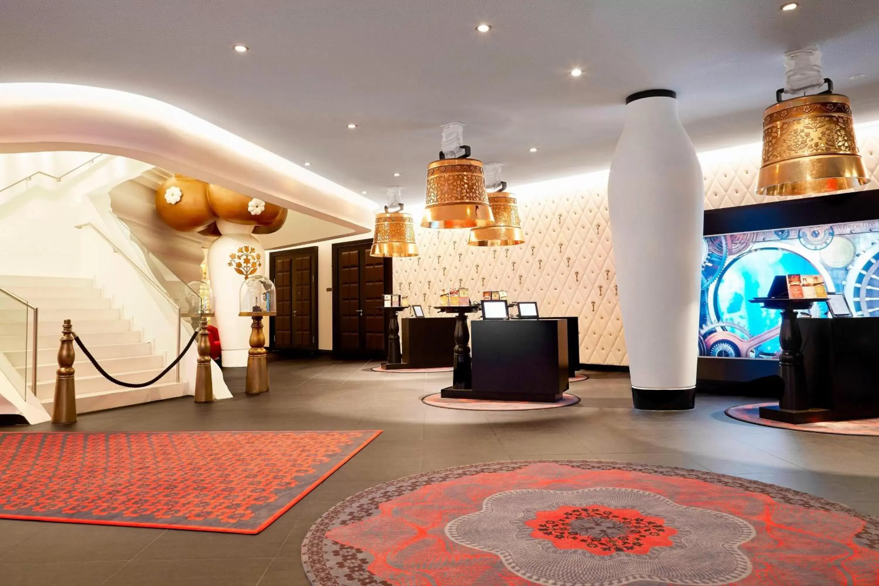 Lobby or reception, Lobby/Reception in Kameha Grand Zurich, Autograph Collection