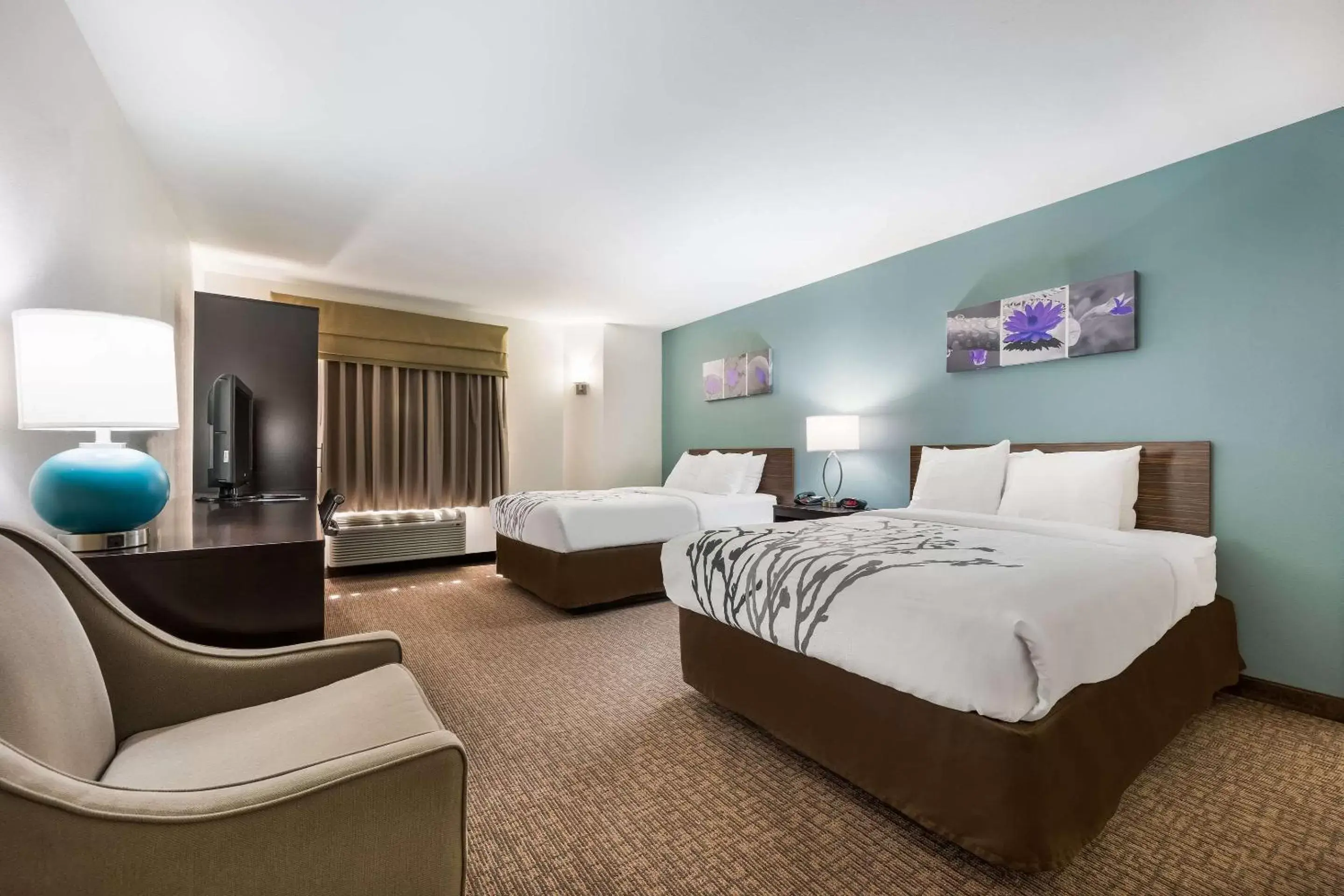 Bedroom in Sleep Inn & Suites Cullman I-65 exit 310