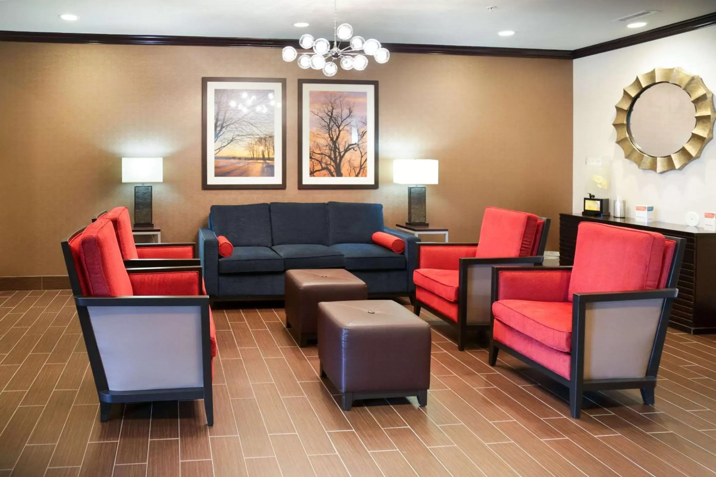 Lobby or reception, Lobby/Reception in Comfort Inn & Suites Grinnell near I-80