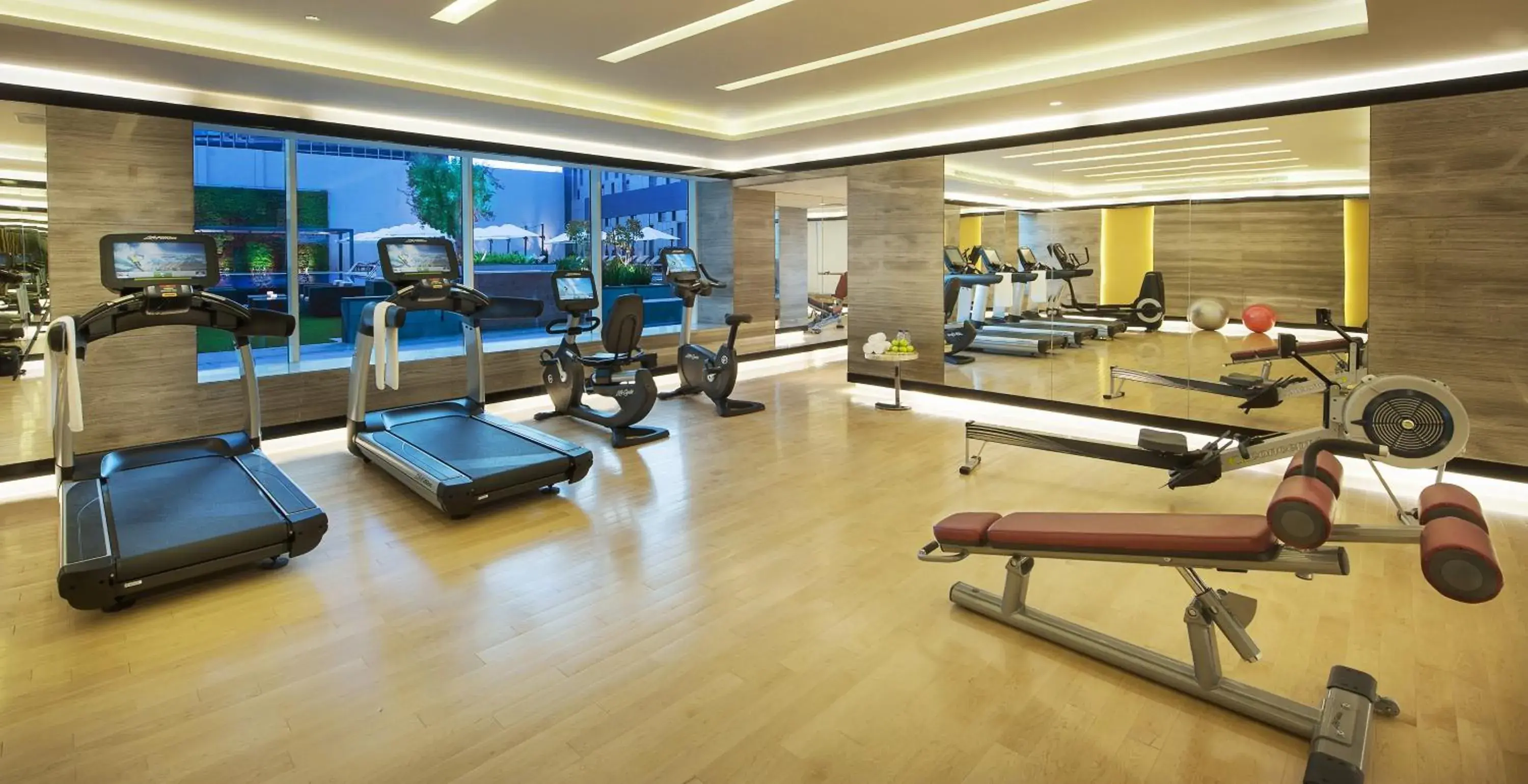 Fitness centre/facilities in DAMAC Maison Cour Jardin Fitness centre/facilities in DAMAC Maison Cour Jardin