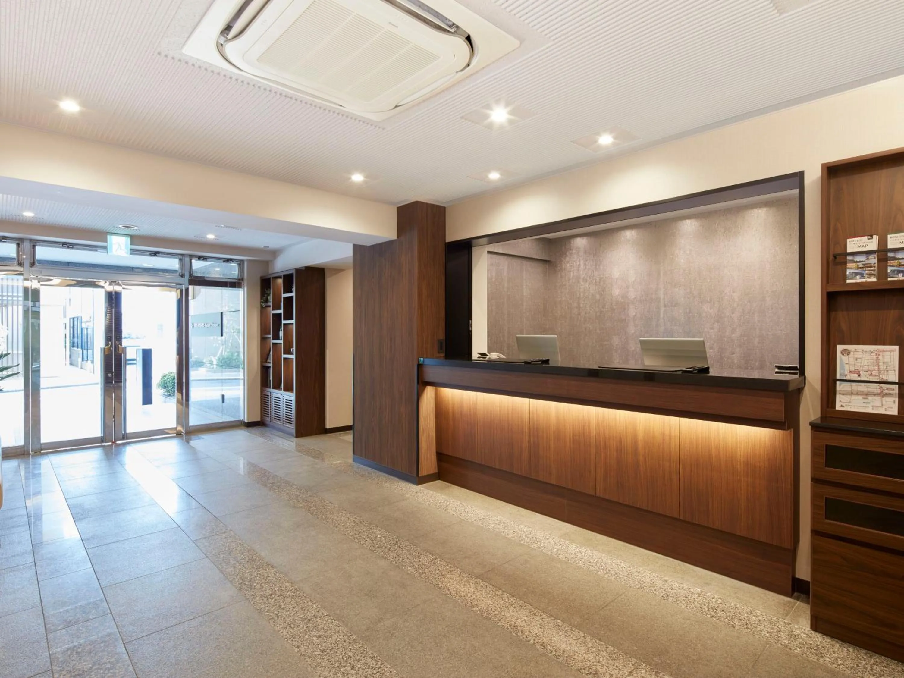 Lobby or reception in HOTEL MYSTAYS Kiyosumi Shirakawa