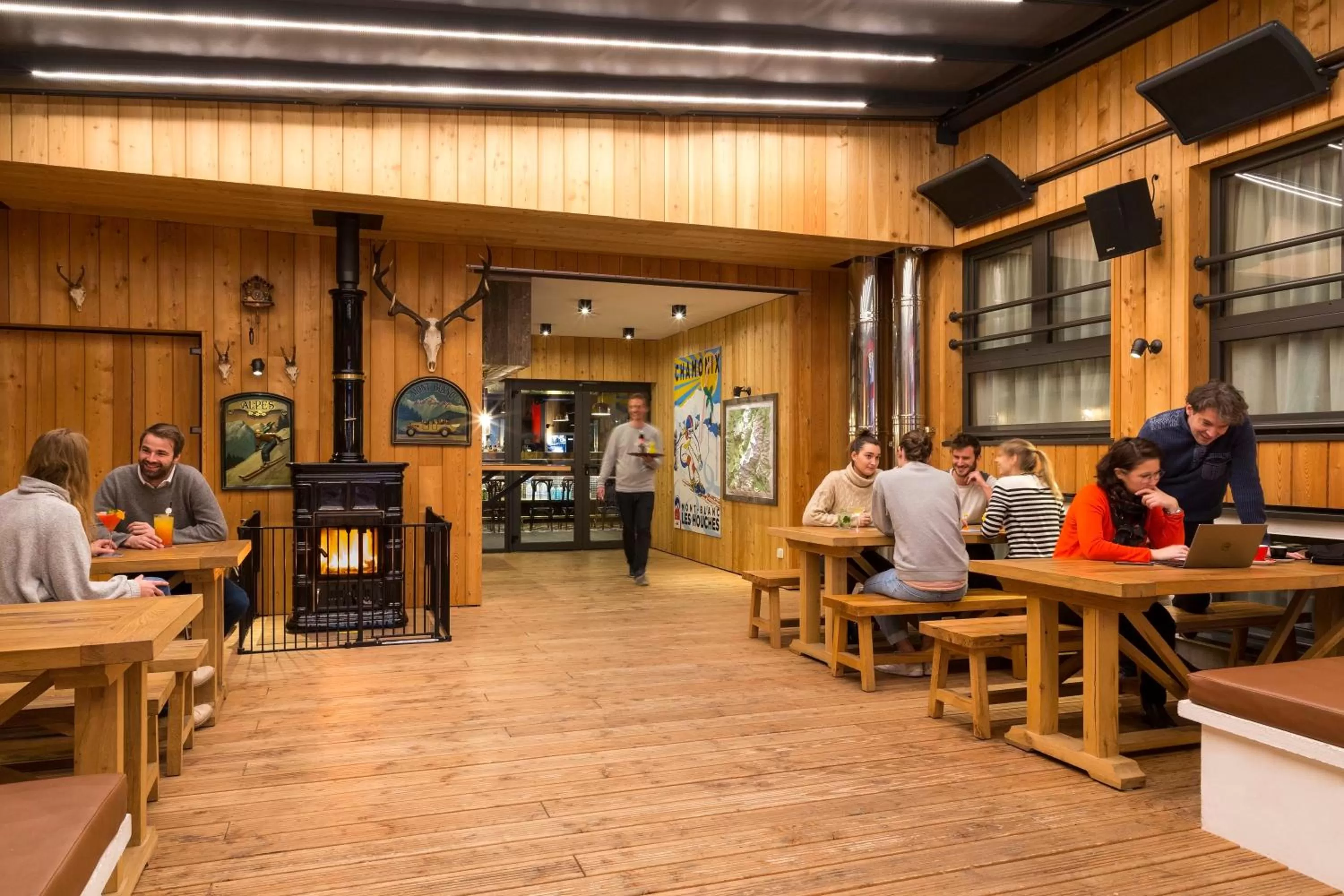 Patio in RockyPop Chamonix - Les Houches