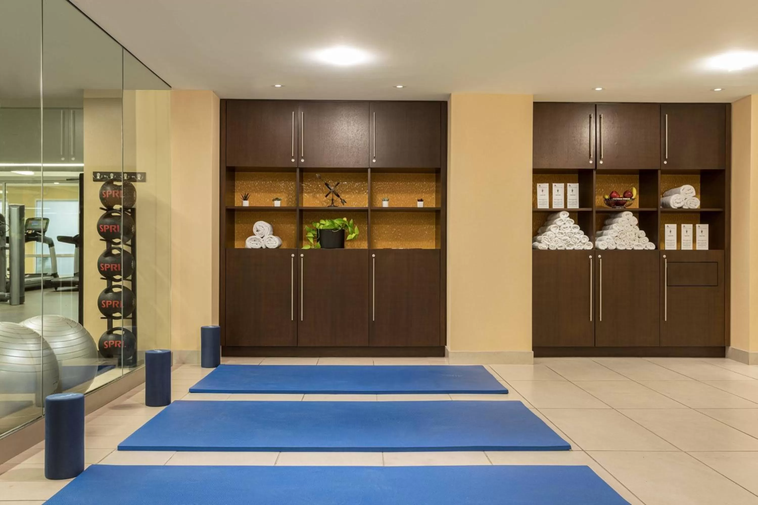 Fitness centre/facilities in Boston Marriott Long Wharf