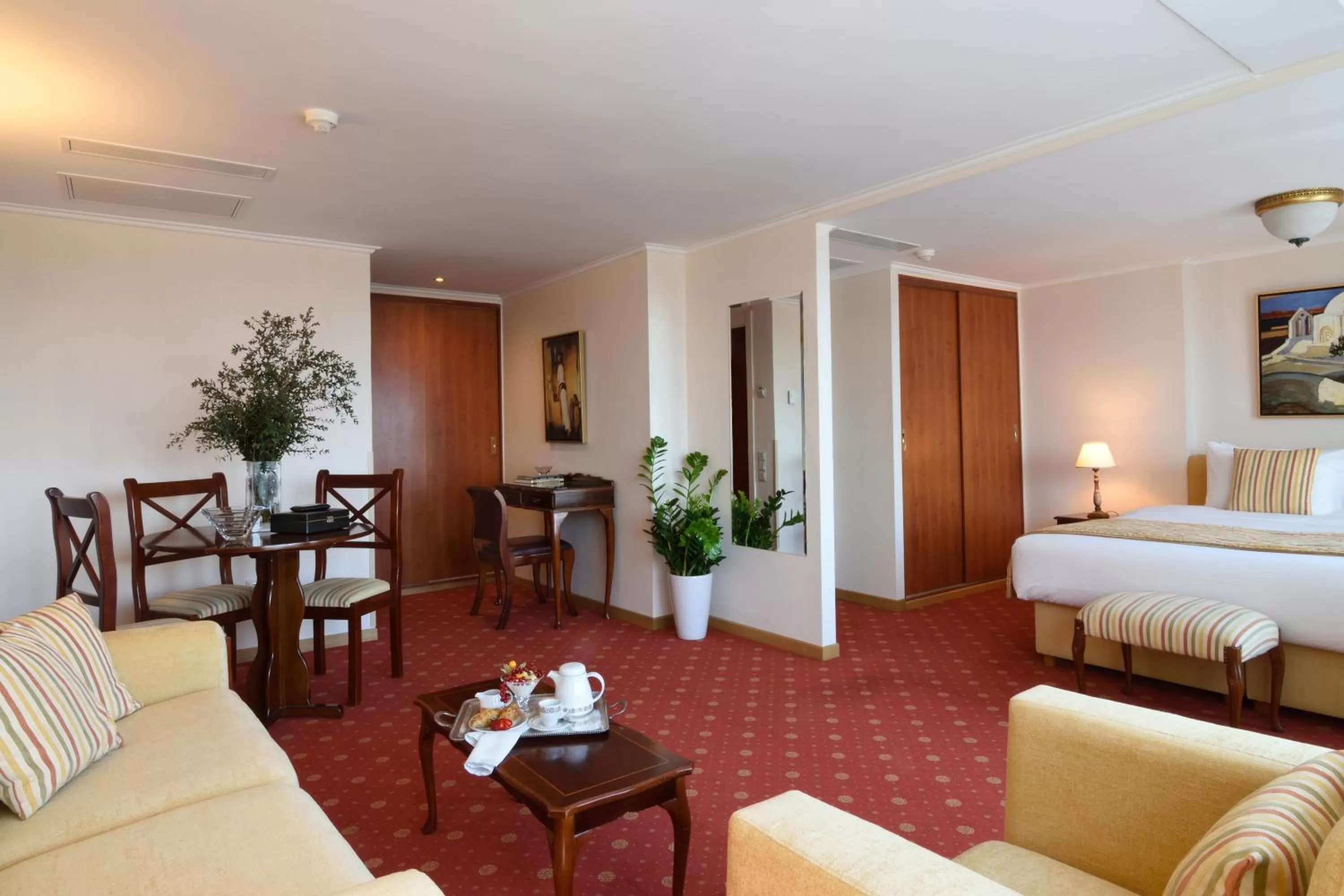 Bed in Titania Hotel