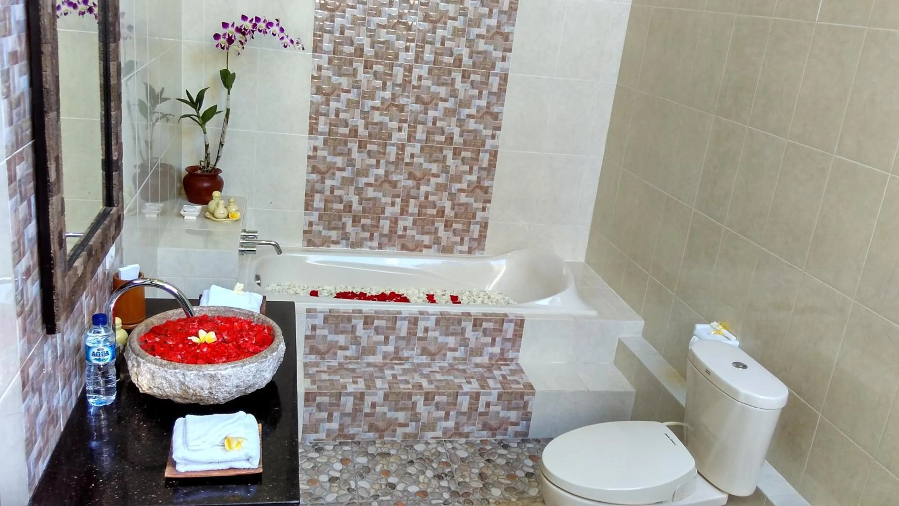 Bedroom in Ubud Paradise Villa