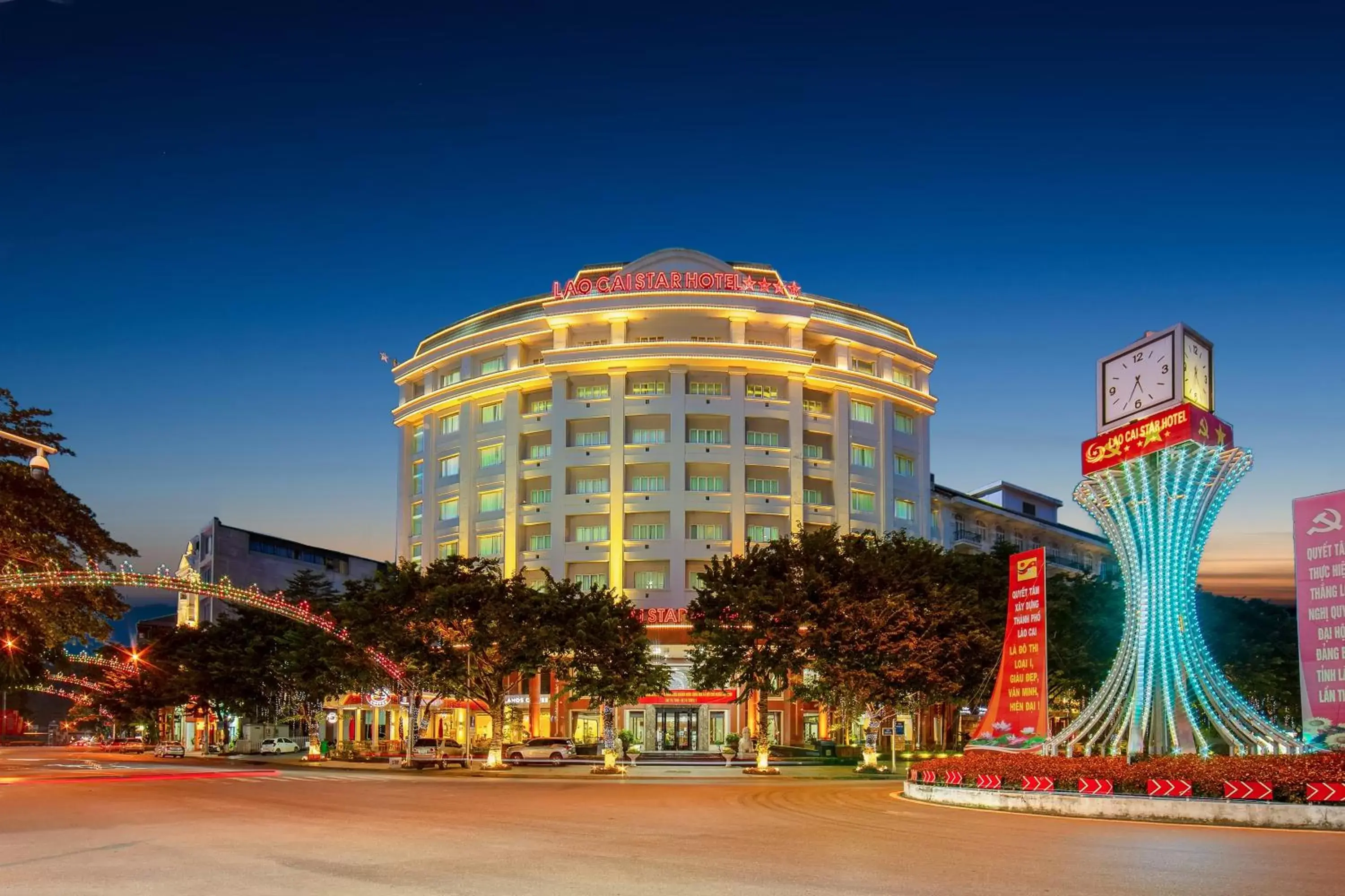 Property building in Lao Cai Star Hotel Property building in Lao Cai Star Hotel