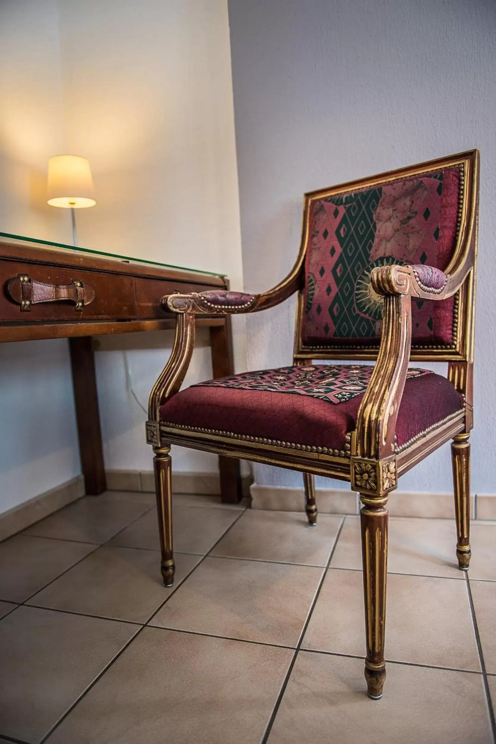 Decorative detail, Seating Area in Rêves Gourmands, Hôtellerie & Gastronomie