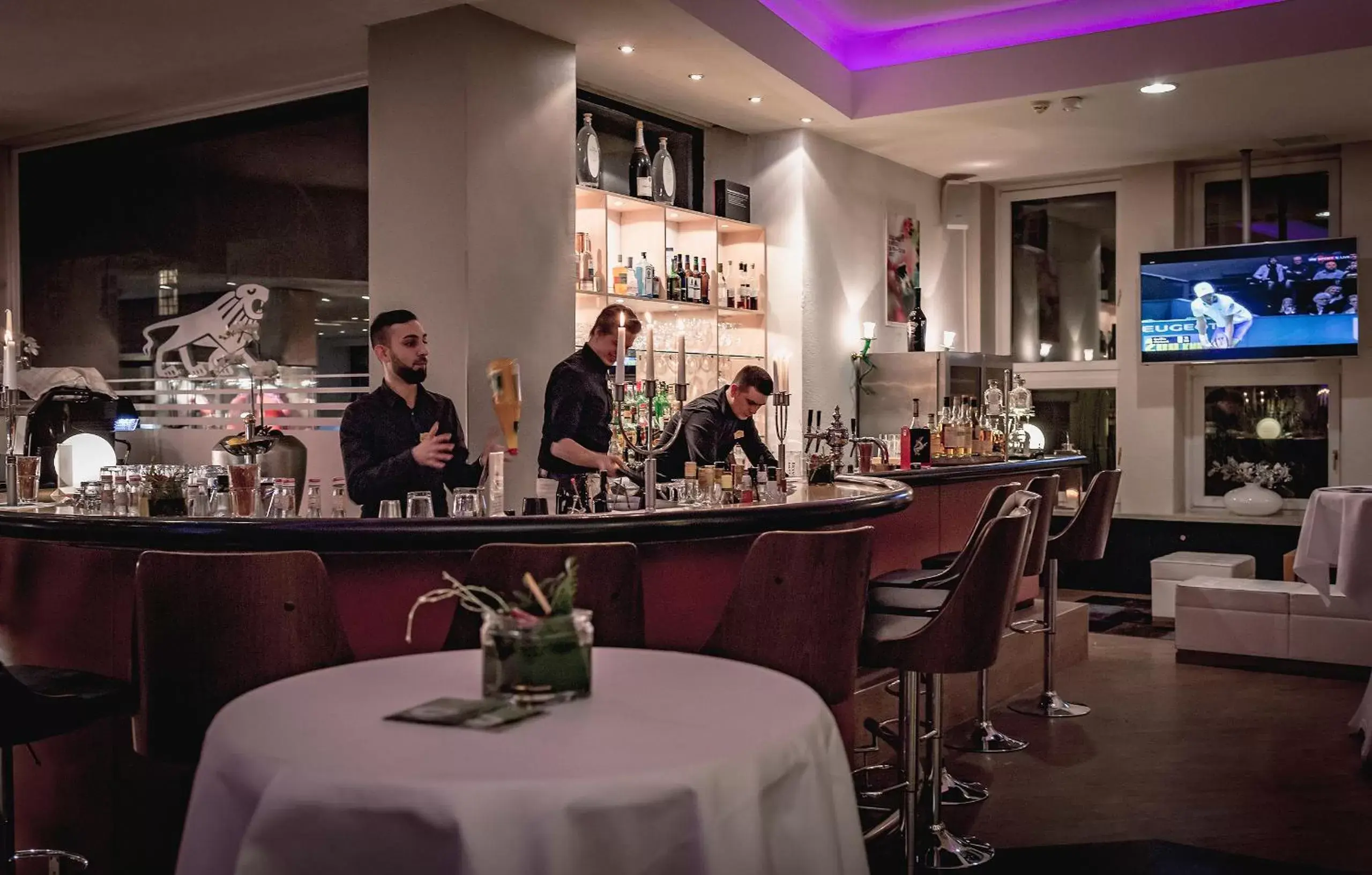 Lounge or bar, Restaurant/Places to Eat in Schlosshotel Kassel