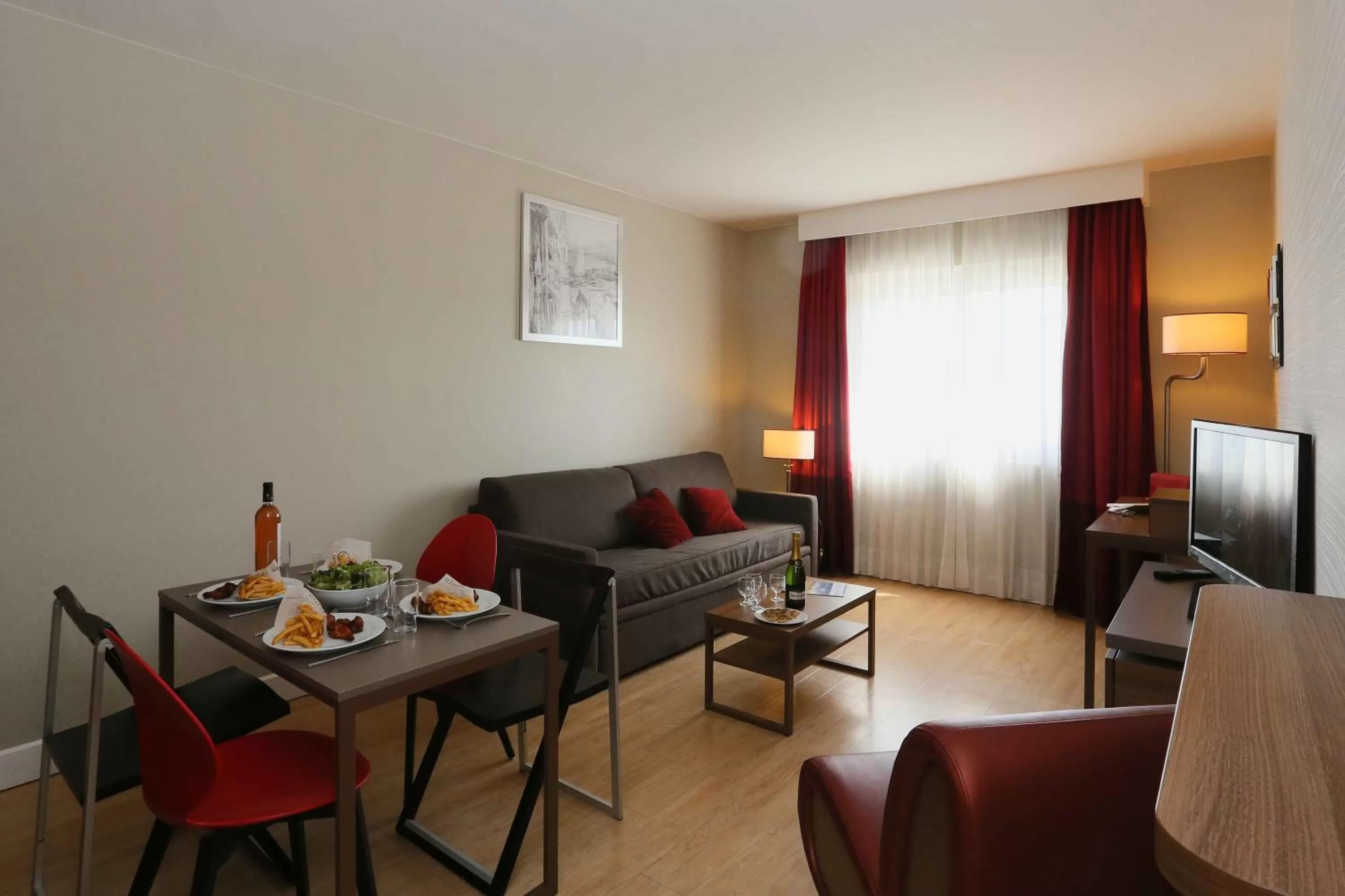 Living room in Adagio Original Thoiry Genève