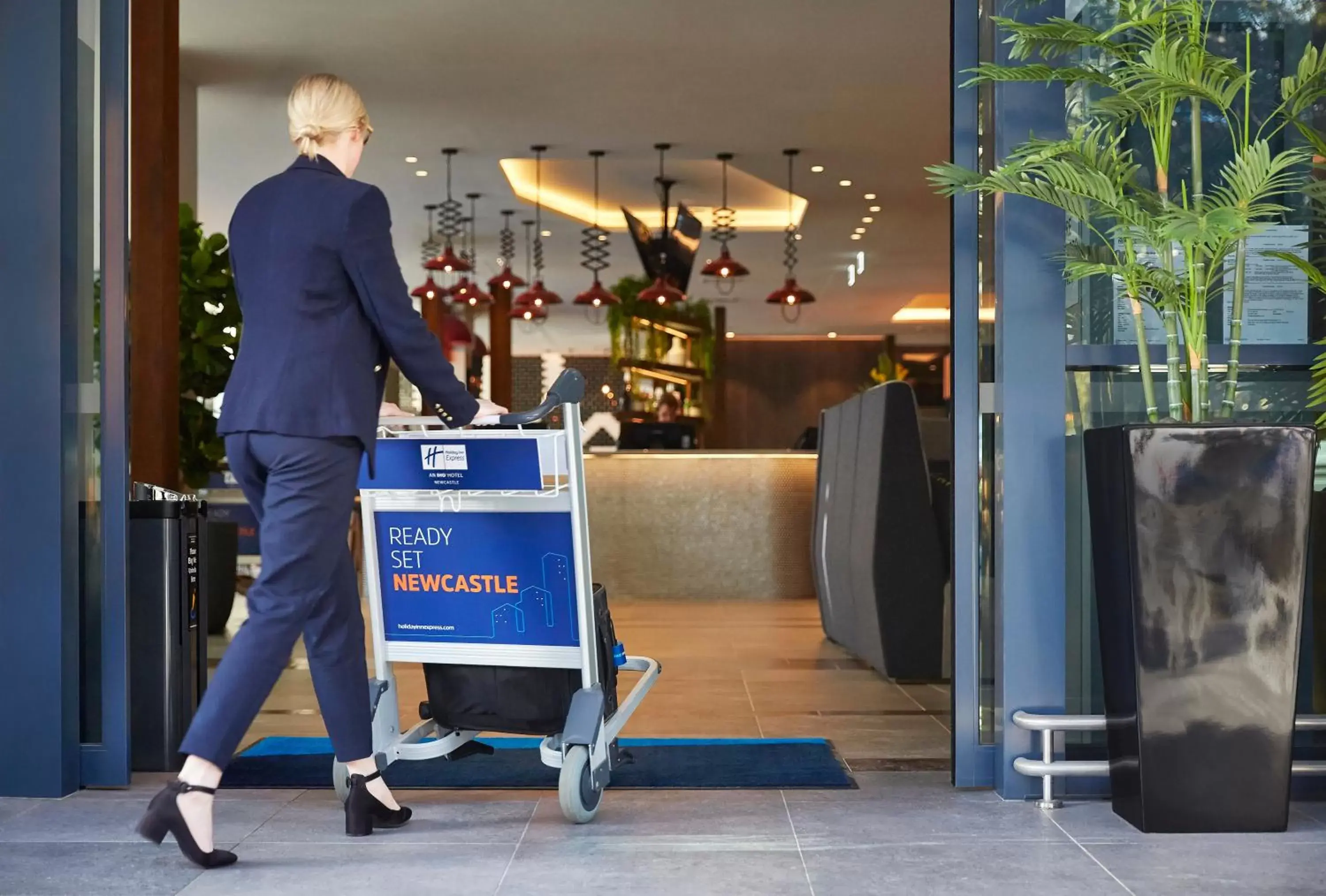 Property building in Holiday Inn Express Newcastle by IHG Property building in Holiday Inn Express Newcastle by IHG