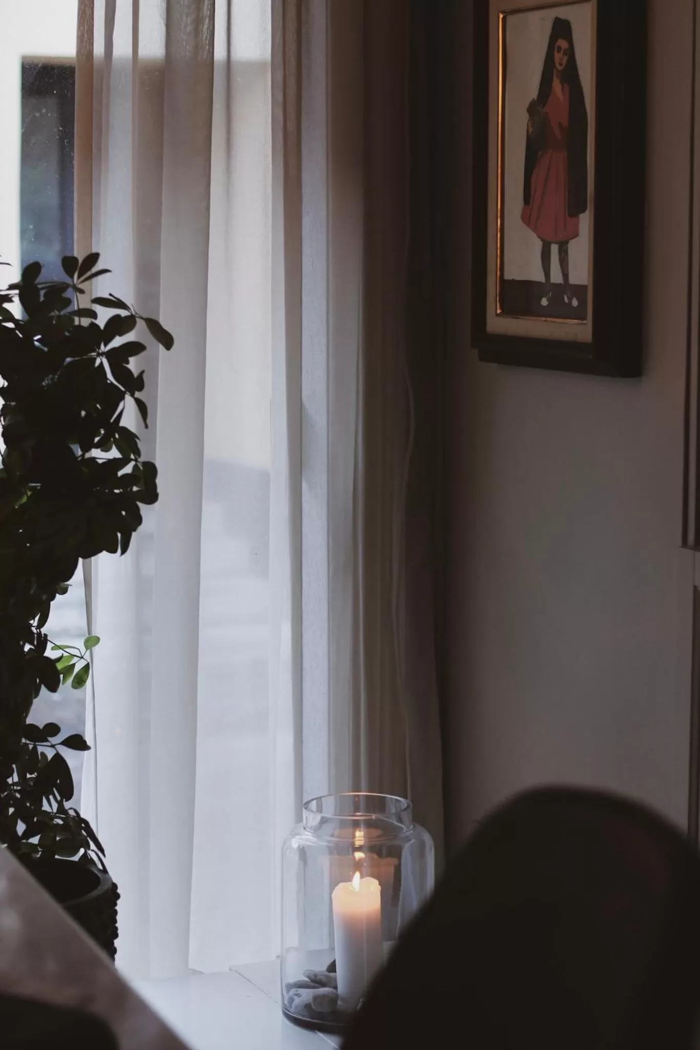 Bed in Hotell Villa Borgen