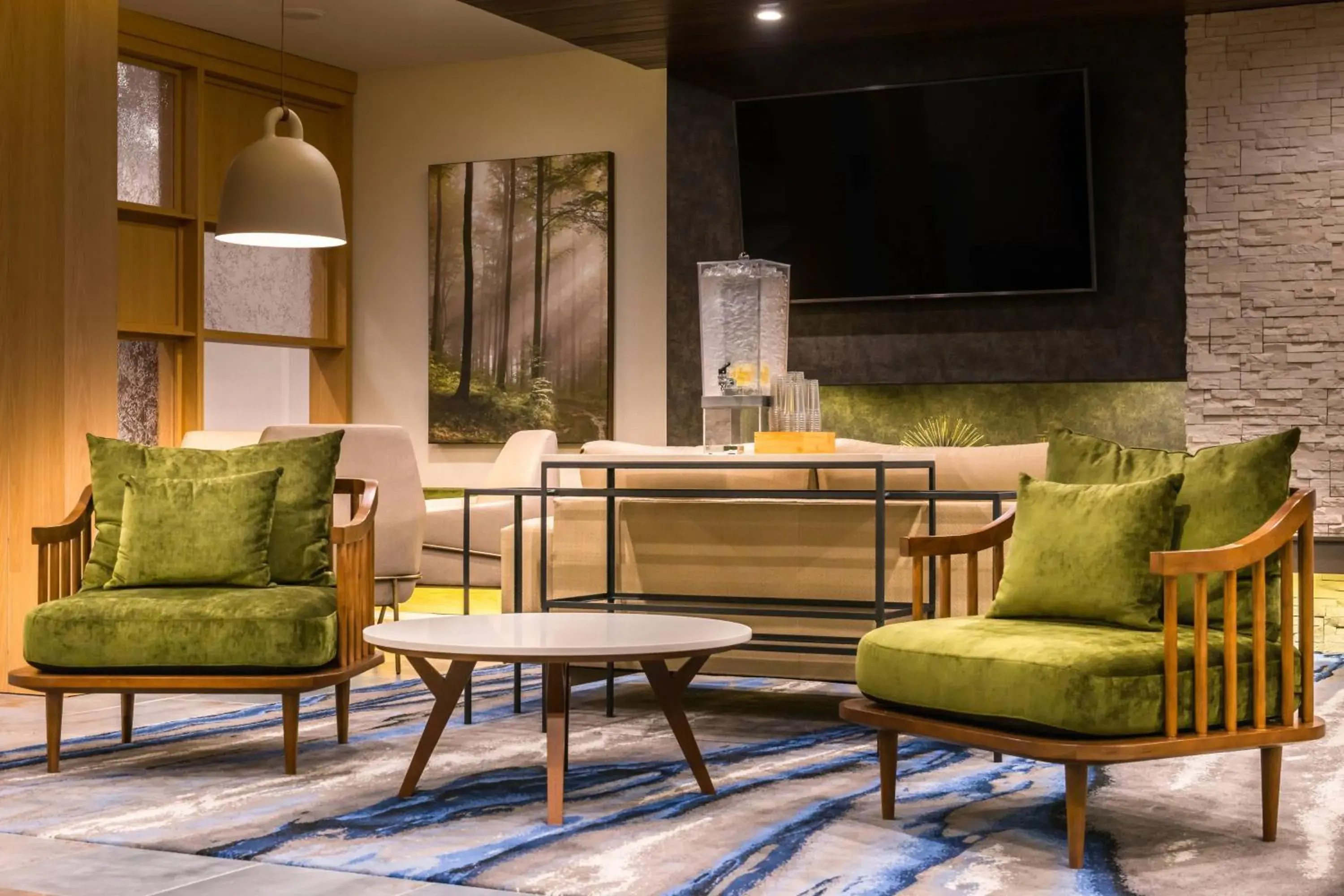 Lobby or reception, Seating Area in Fairfield Inn & Suites by Marriott Fort Worth Southwest at Cityview