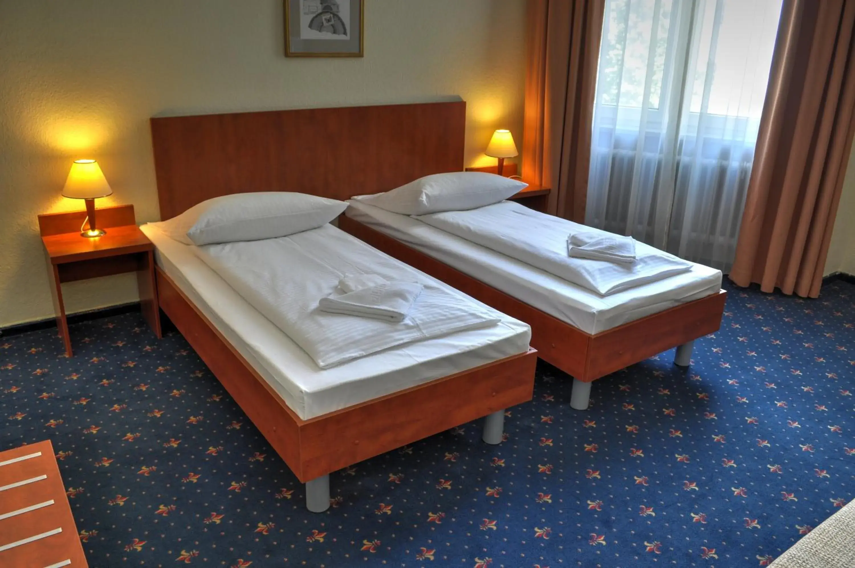 Bedroom, Bed in Hotel Europa City