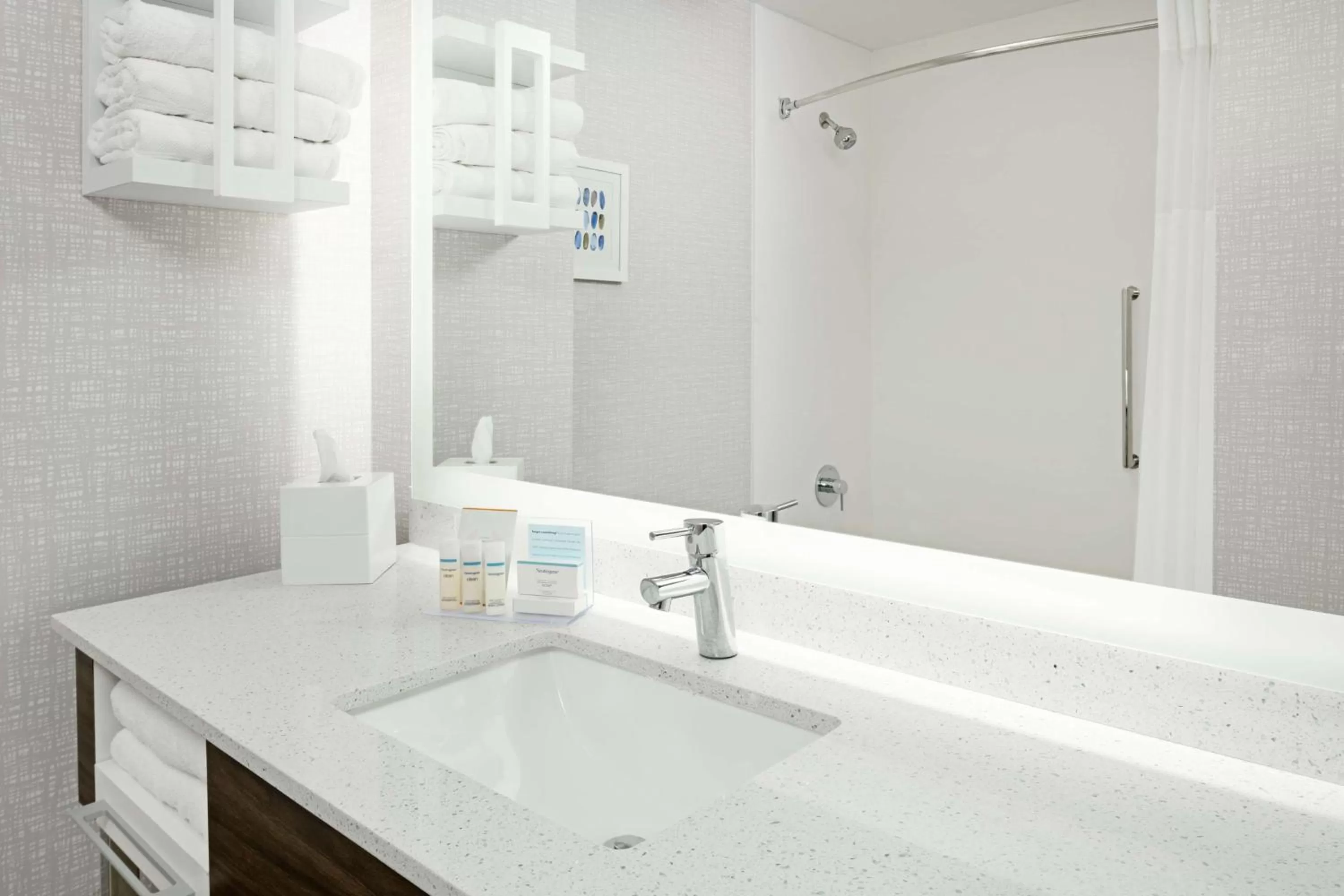 Bathroom in Hampton Inn Richmond/Midlothian Turnpike