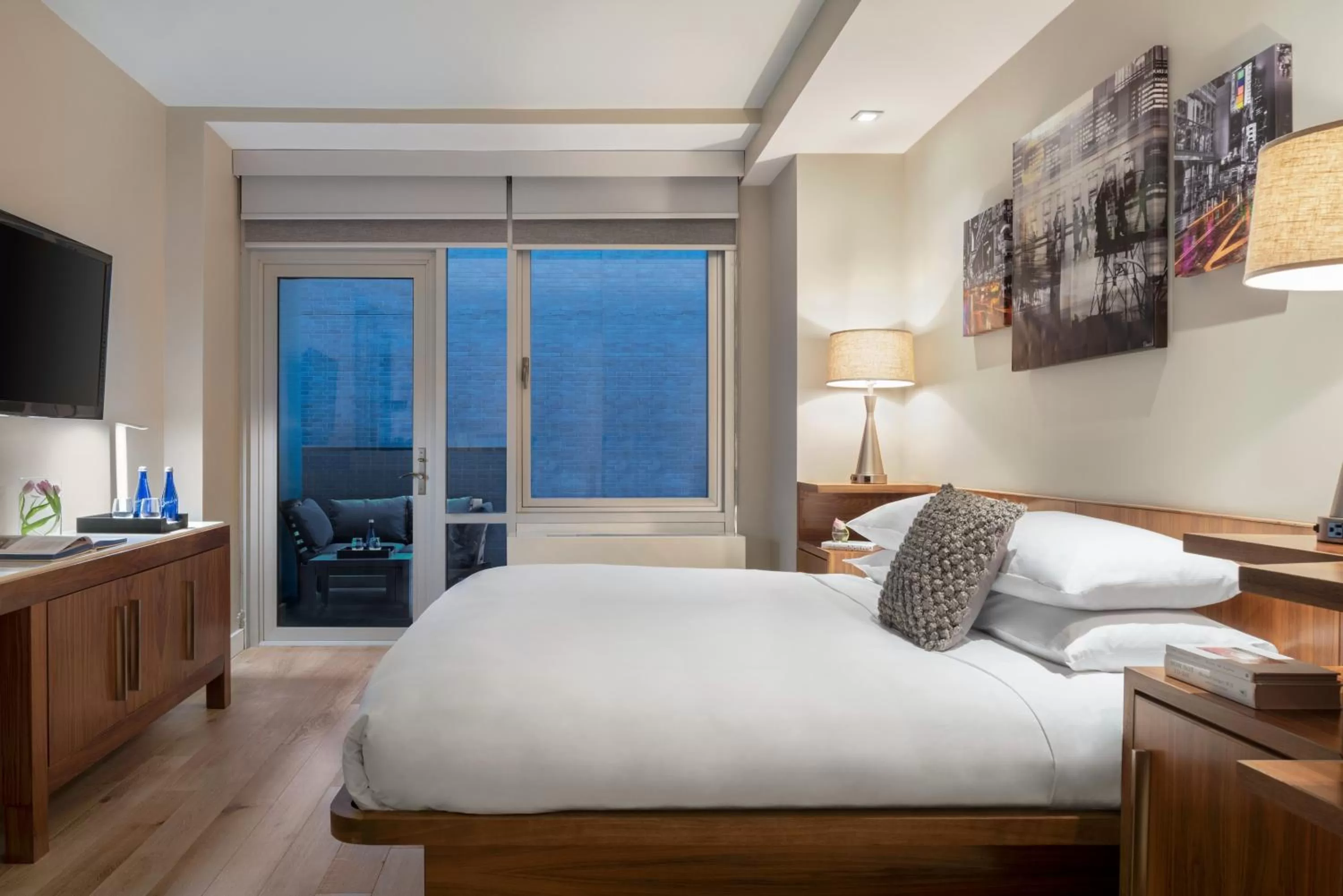 Bed in The Gotham Hotel