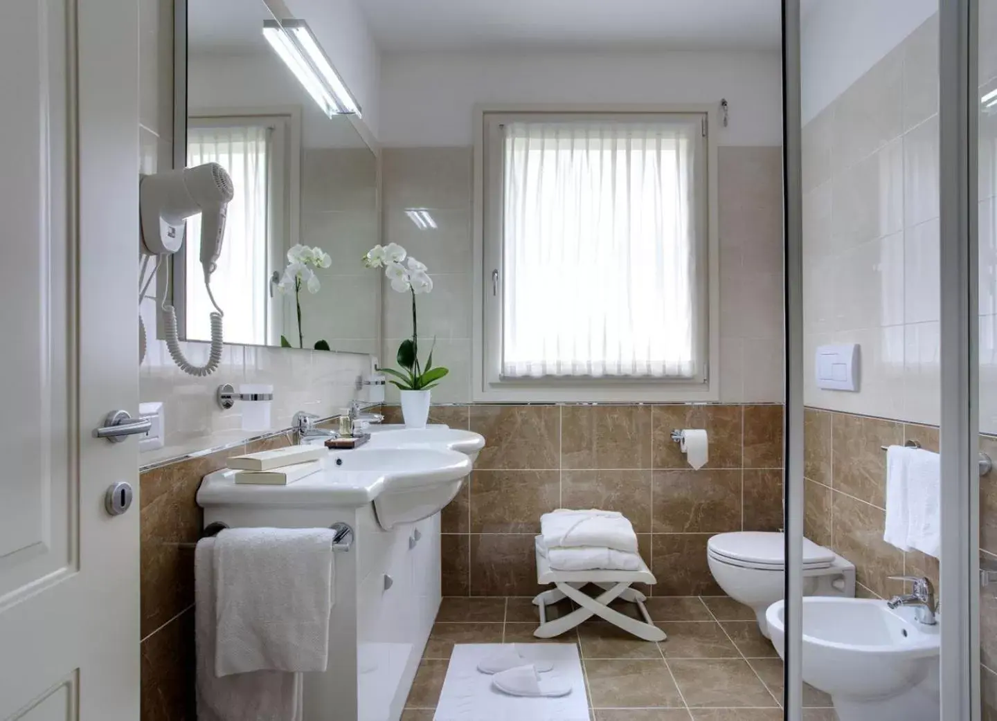 Bathroom in Grand Hotel Presolana