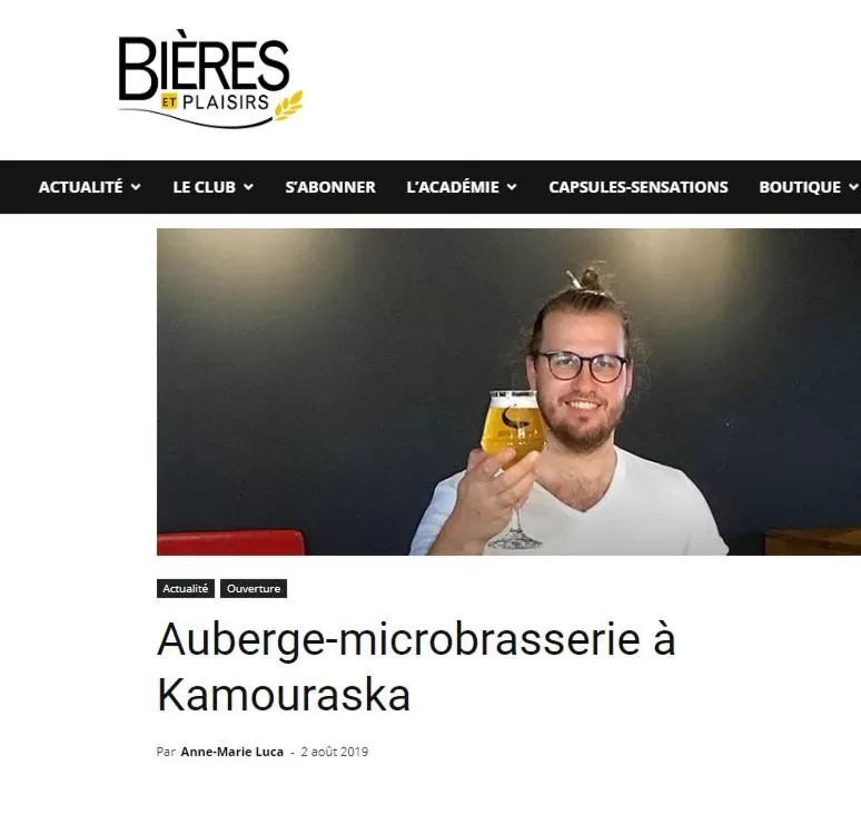 La Baleine Endiablée Microbrasserie