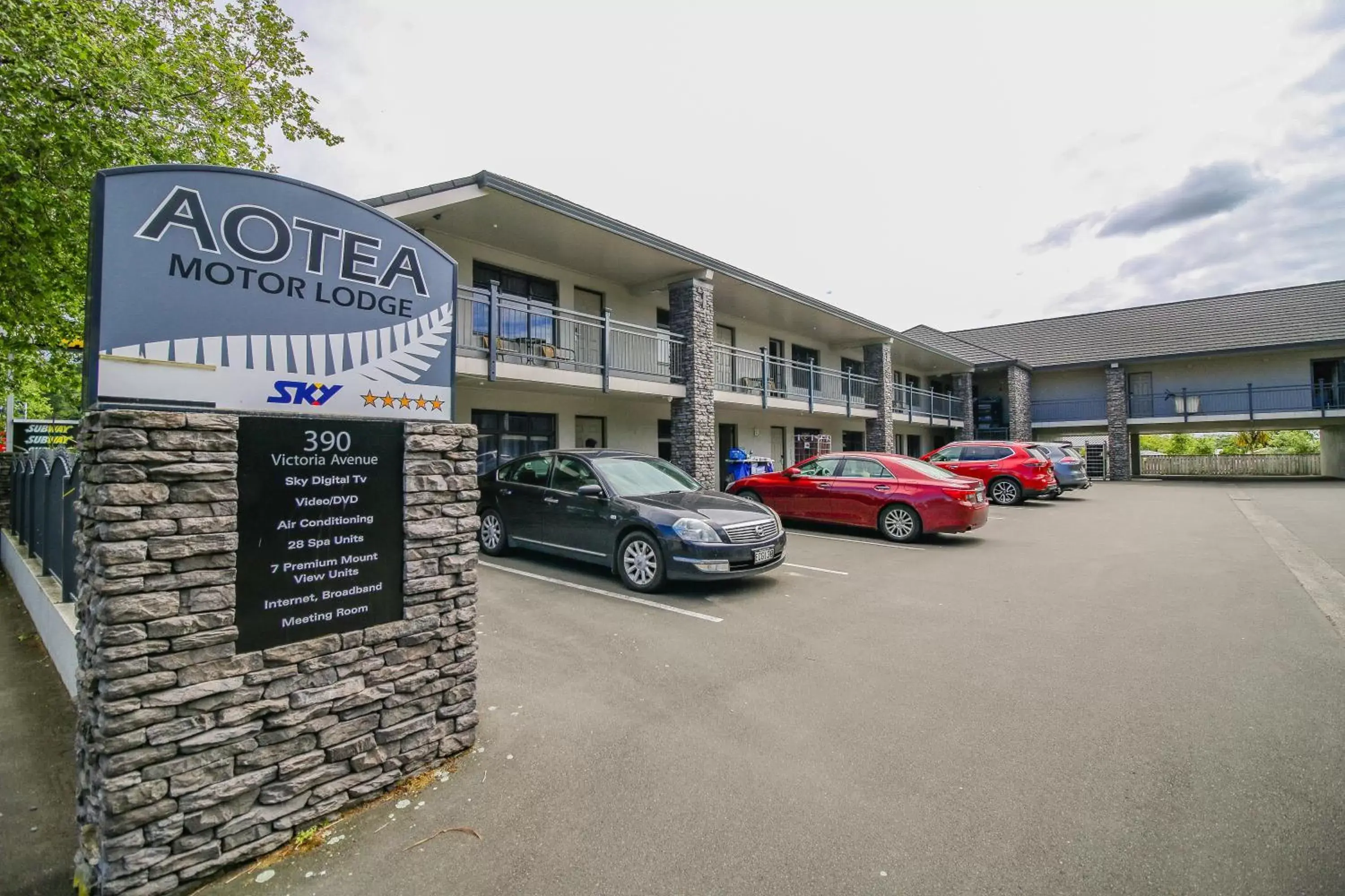 Property Building in Aotea Motor Lodge