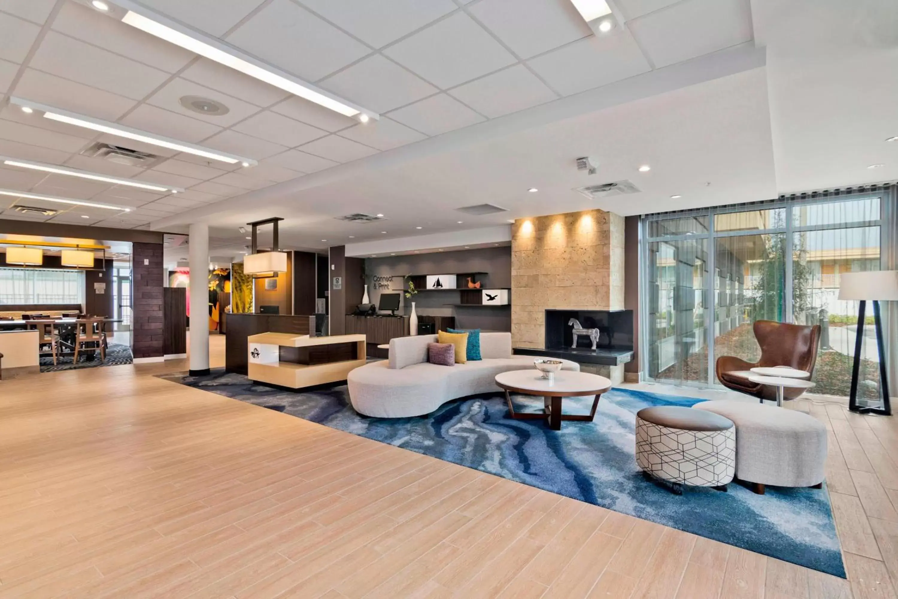 Lobby or reception in Fairfield Inn & Suites by Marriott St Petersburg North