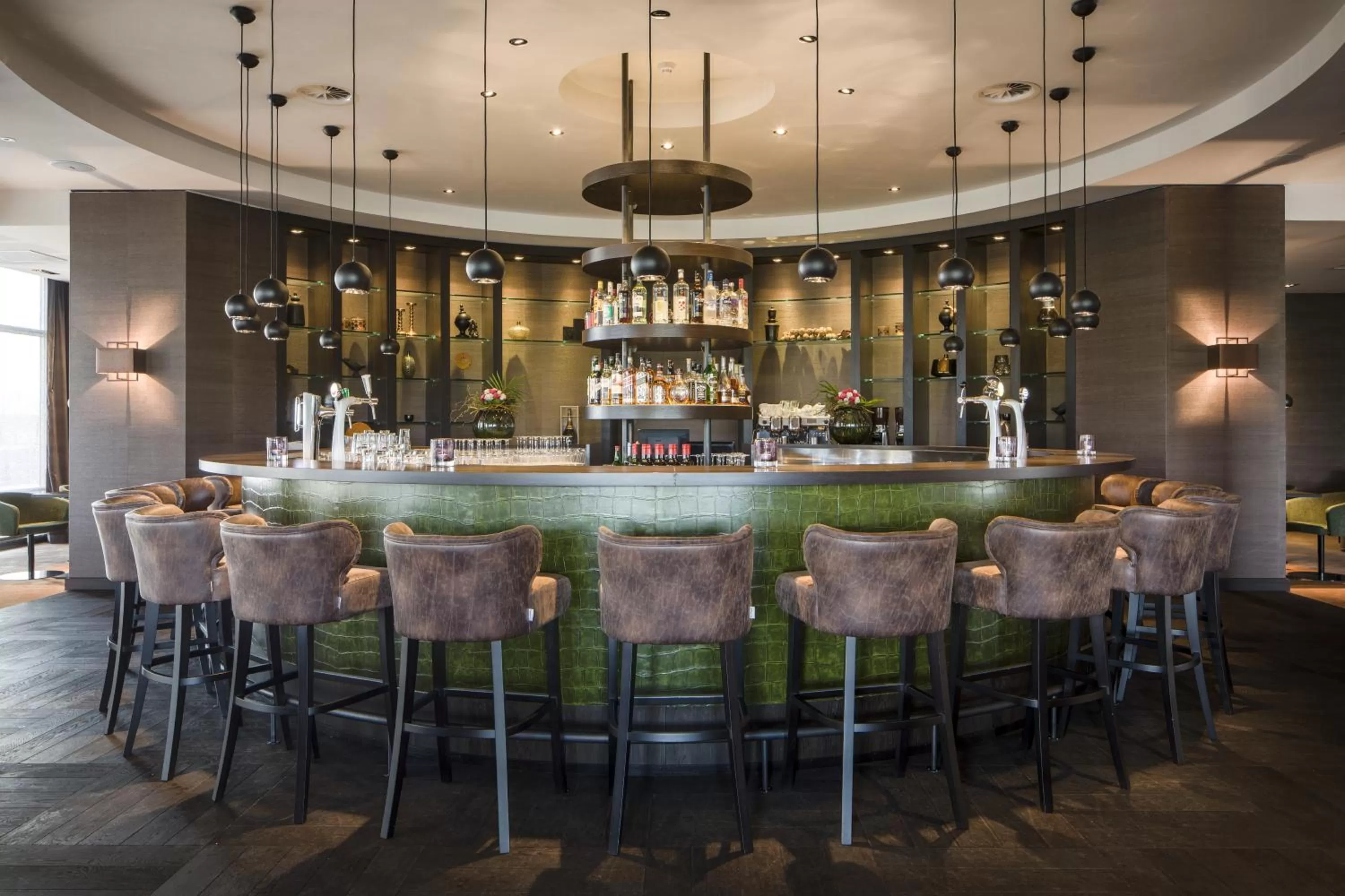 Lounge or bar in Van Der Valk Hotel Zwolle
