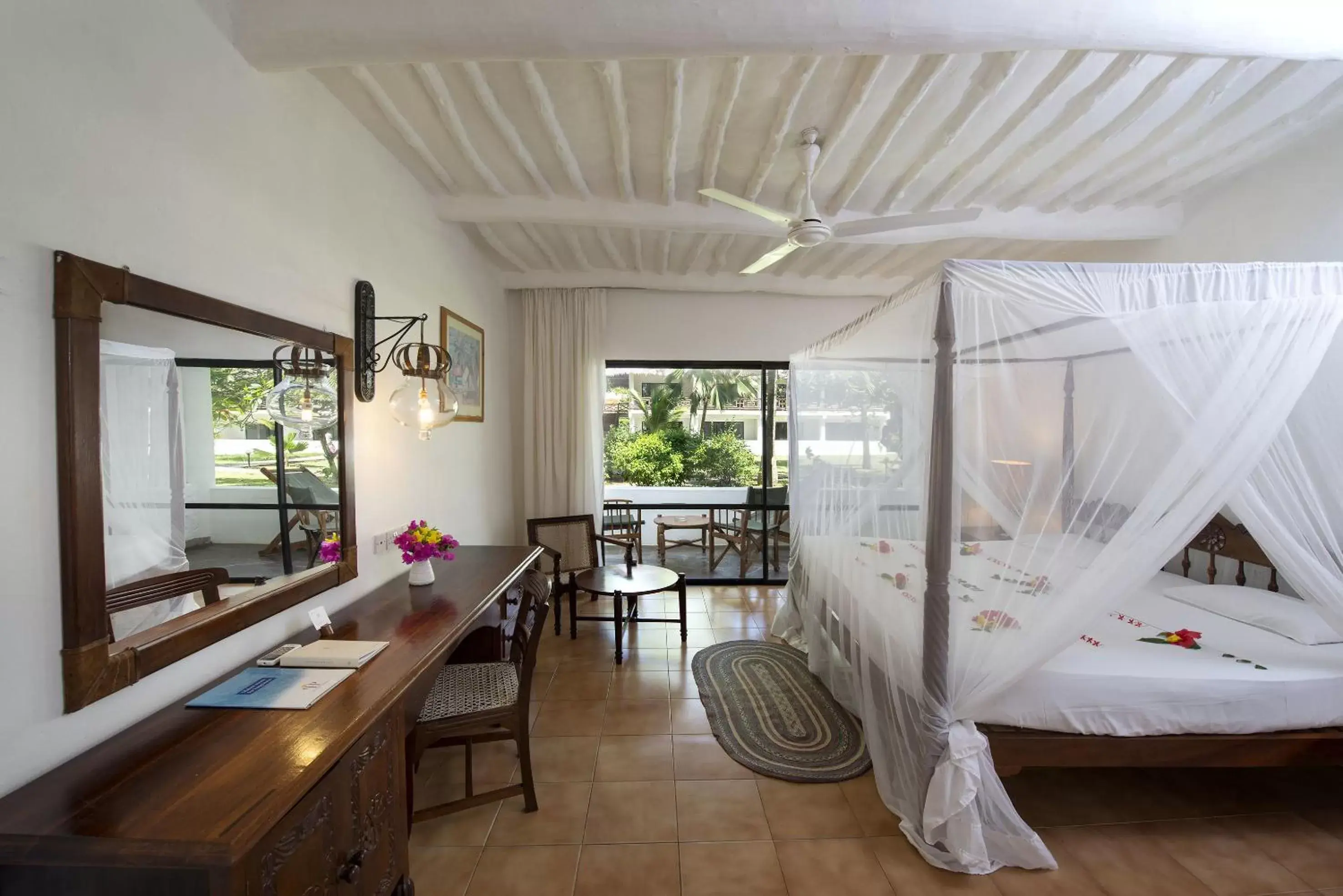 Bedroom, View in Sandies Tropical Village