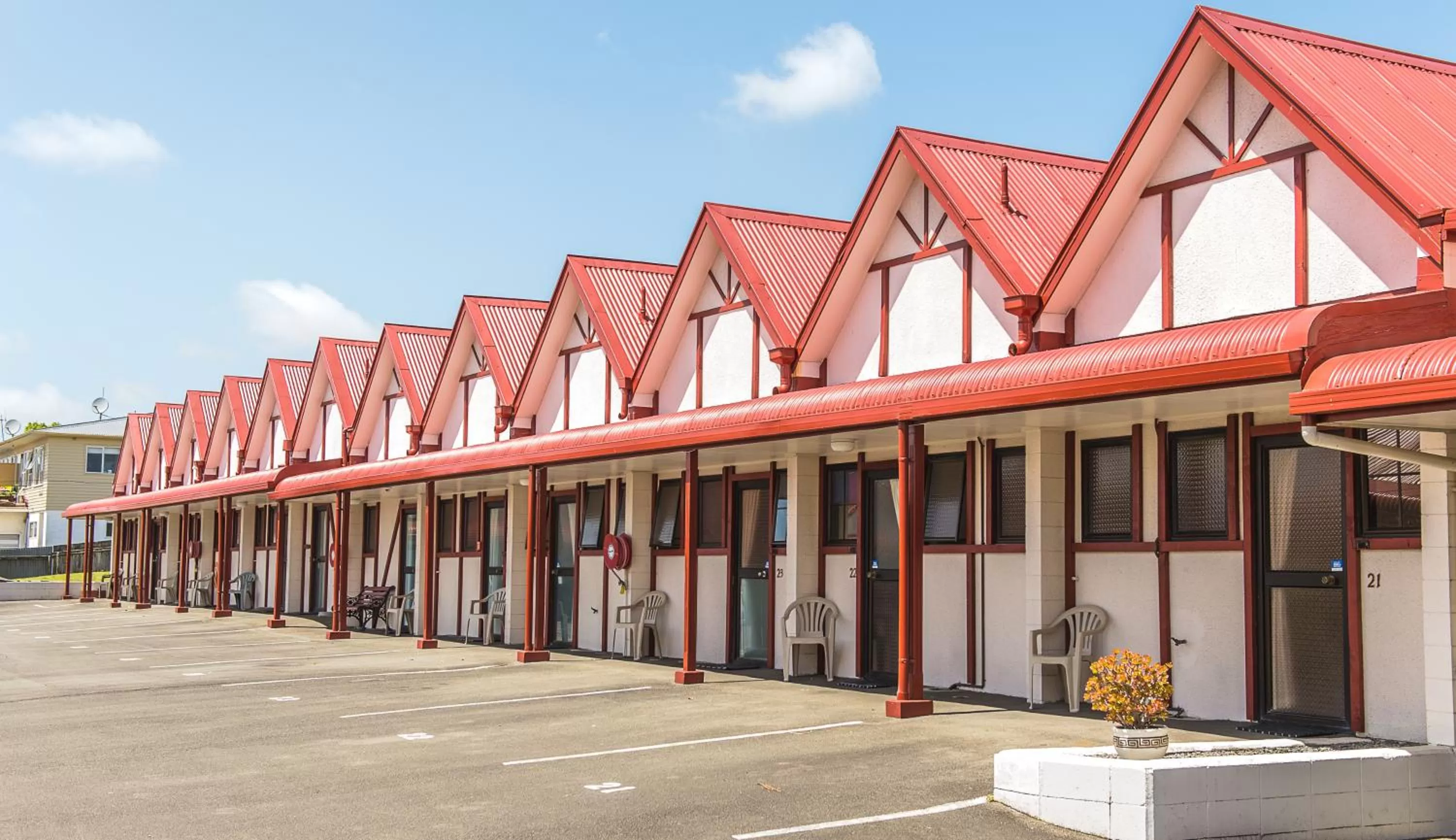 Property building in Burwood Motel