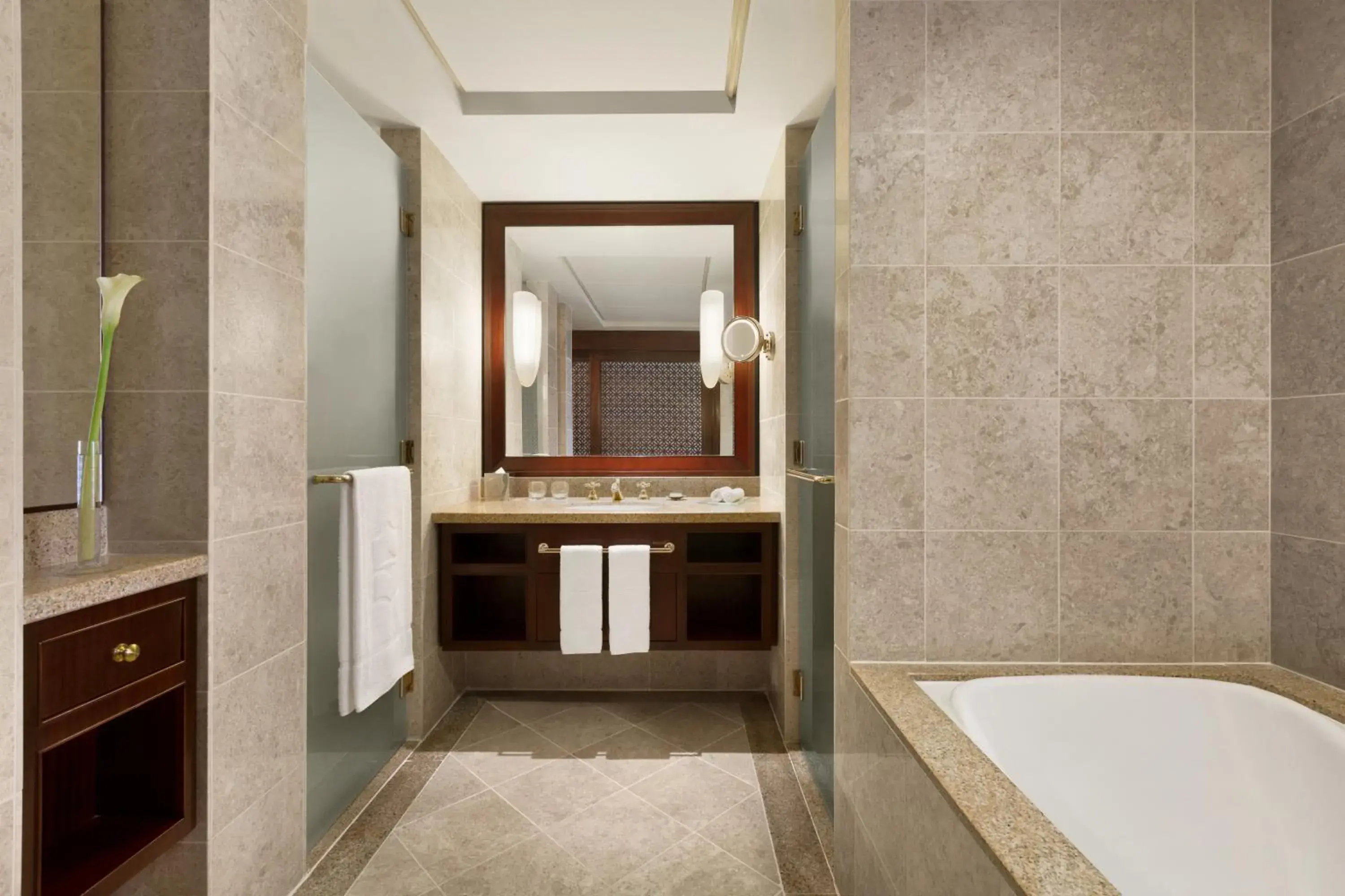 Bathroom in Shangri-La Al Husn Resort & Spa