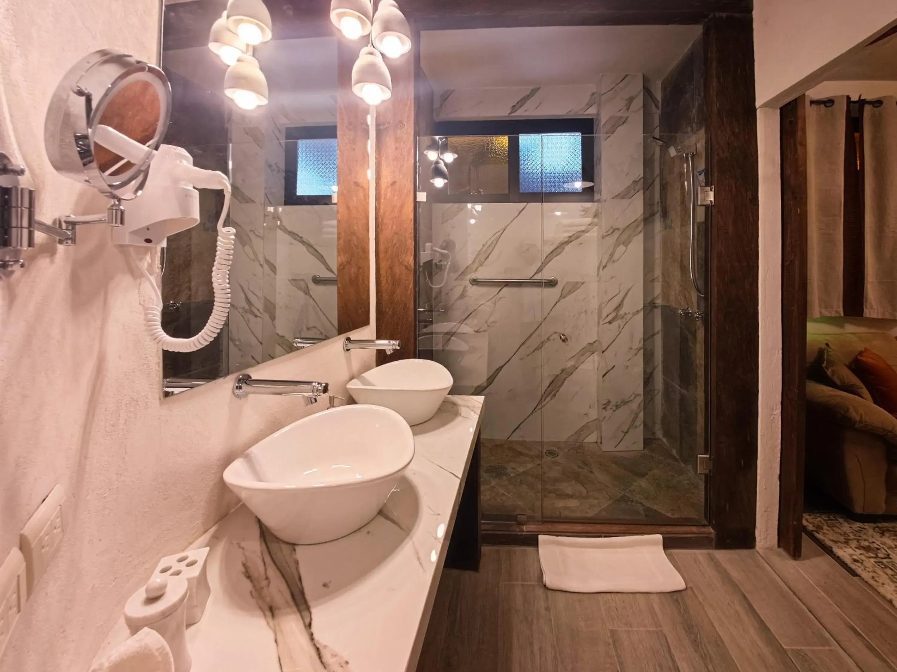 Bathroom in Hotel Tepeyac