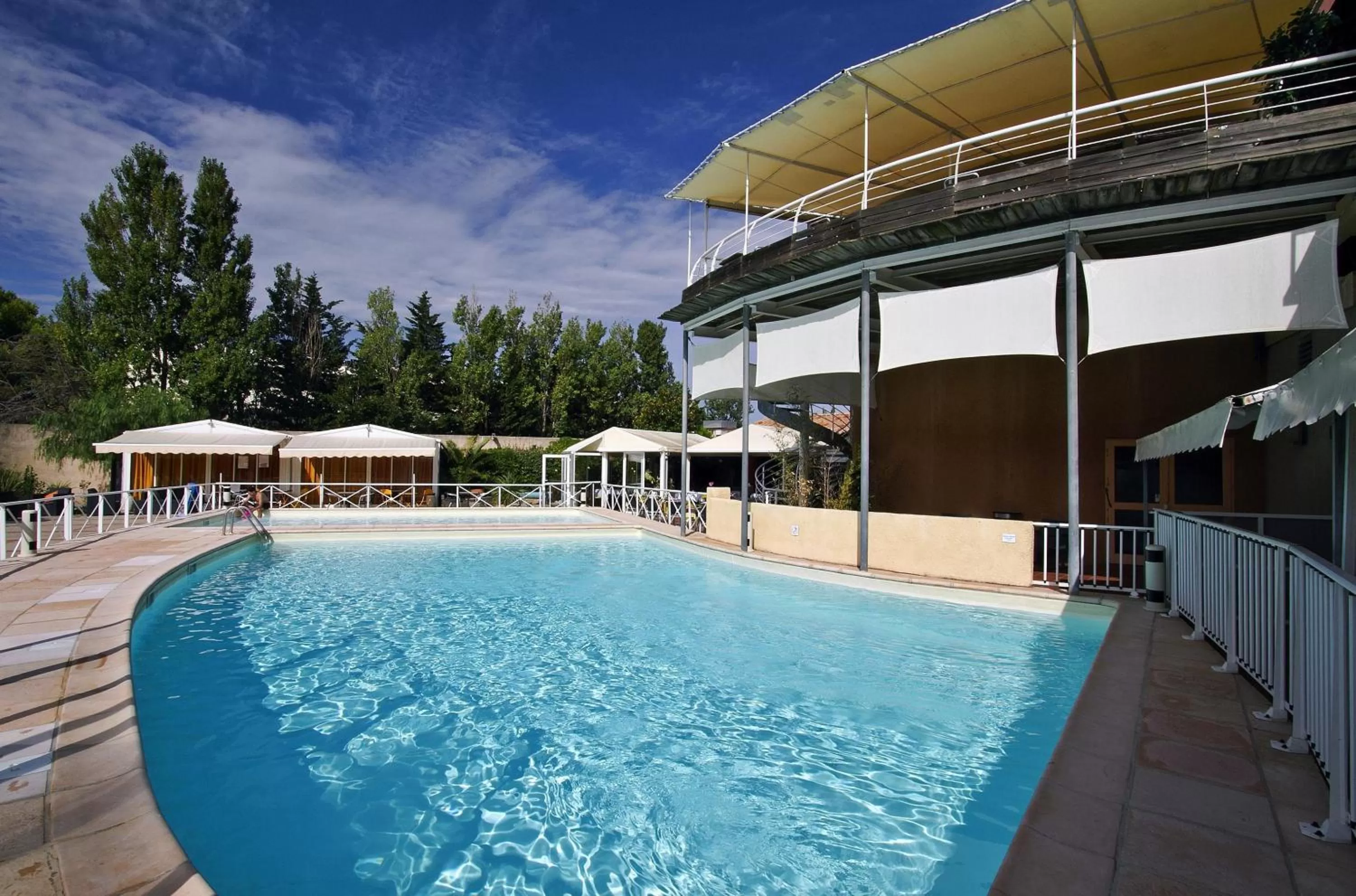 Swimming pool in Hotel Le Phoebus Garden & Spa