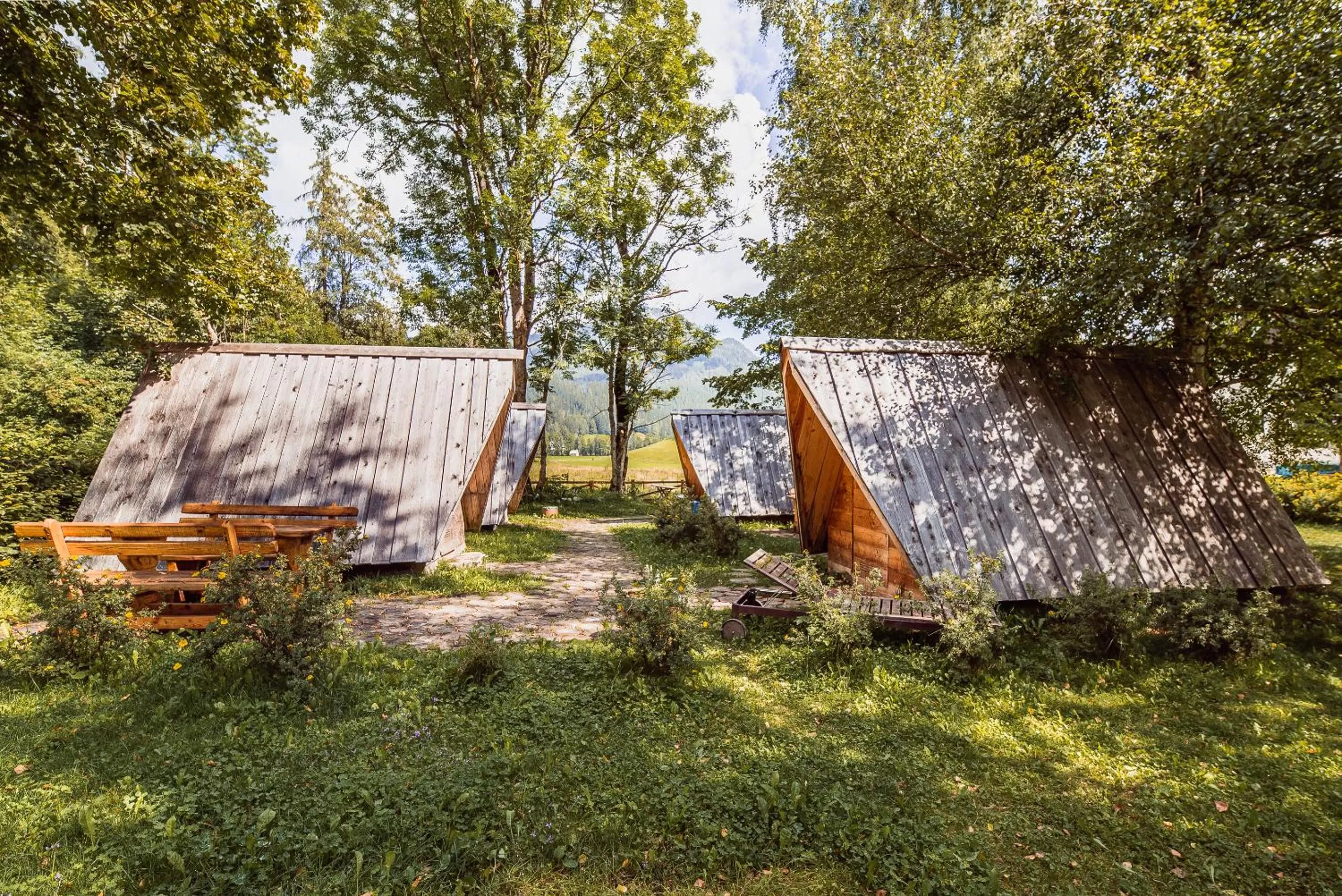 Garden in Cvet gora - Camping, Glamping and Accomodations