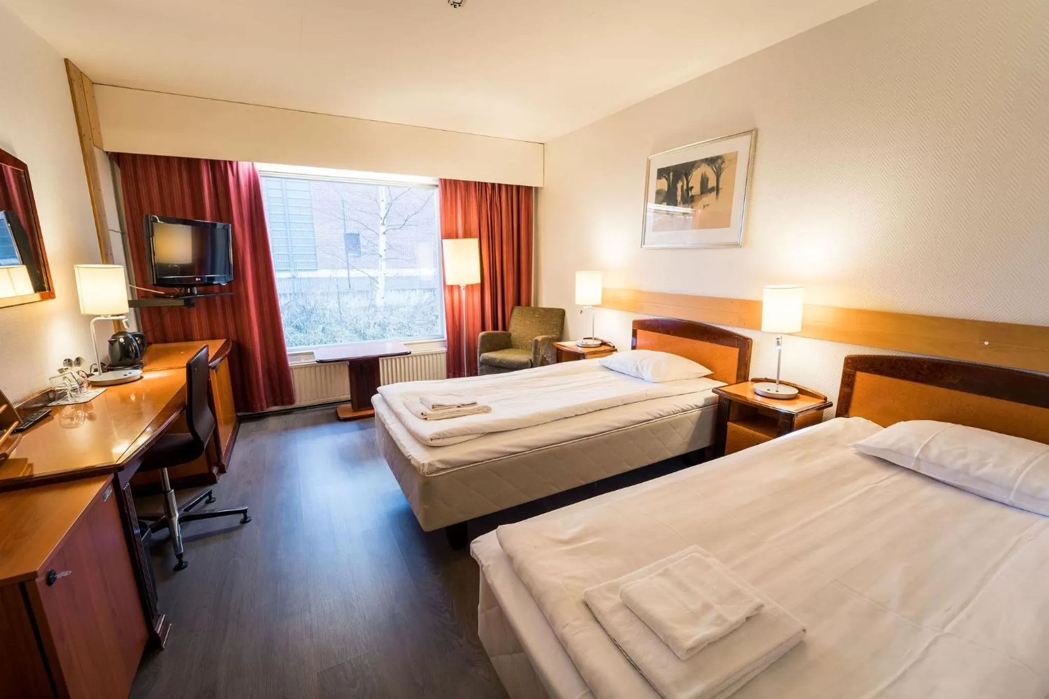 Photo of the whole room, Bed in Budget Hotel Raahe