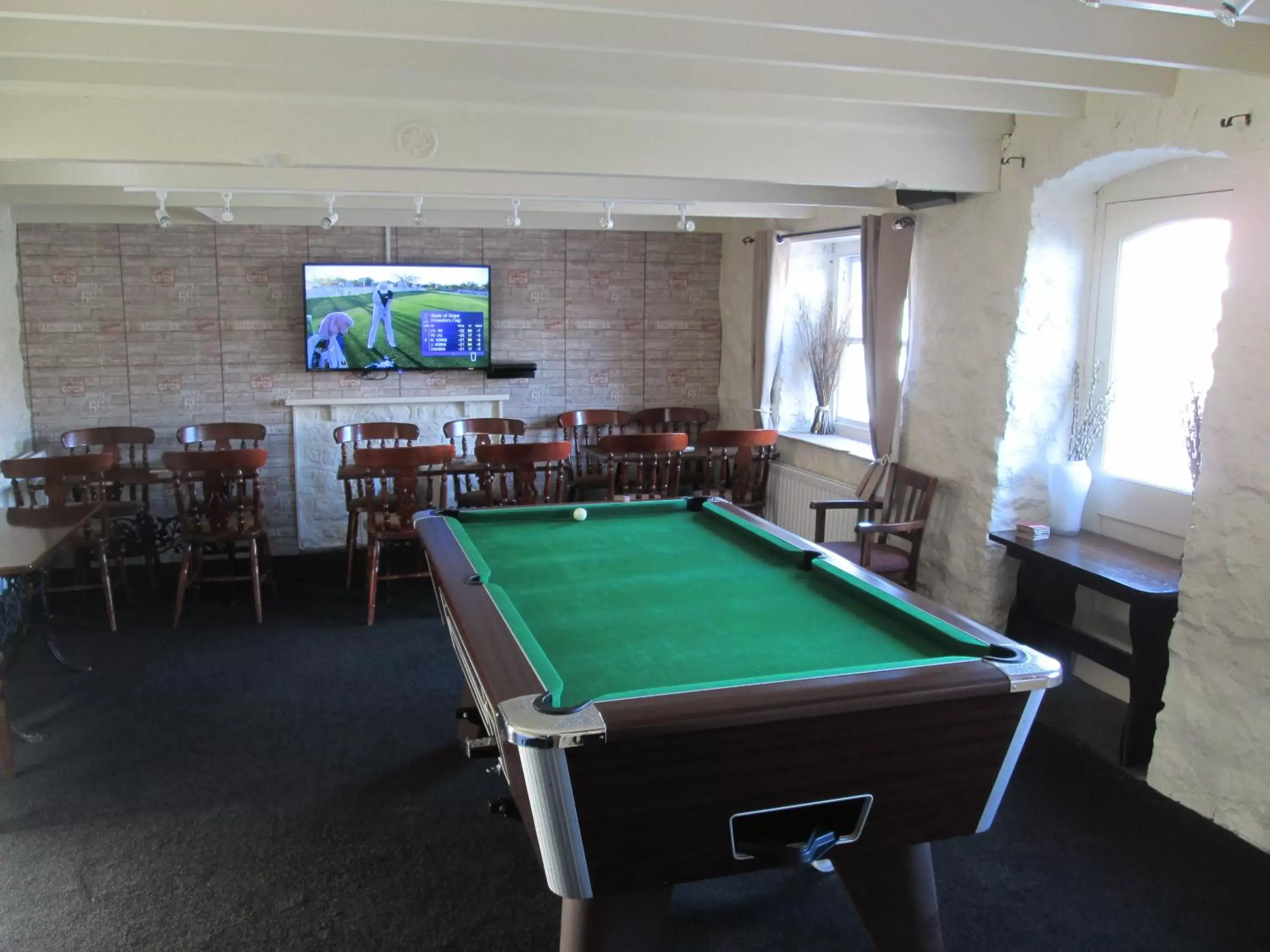 Billiards in Wentworth arms